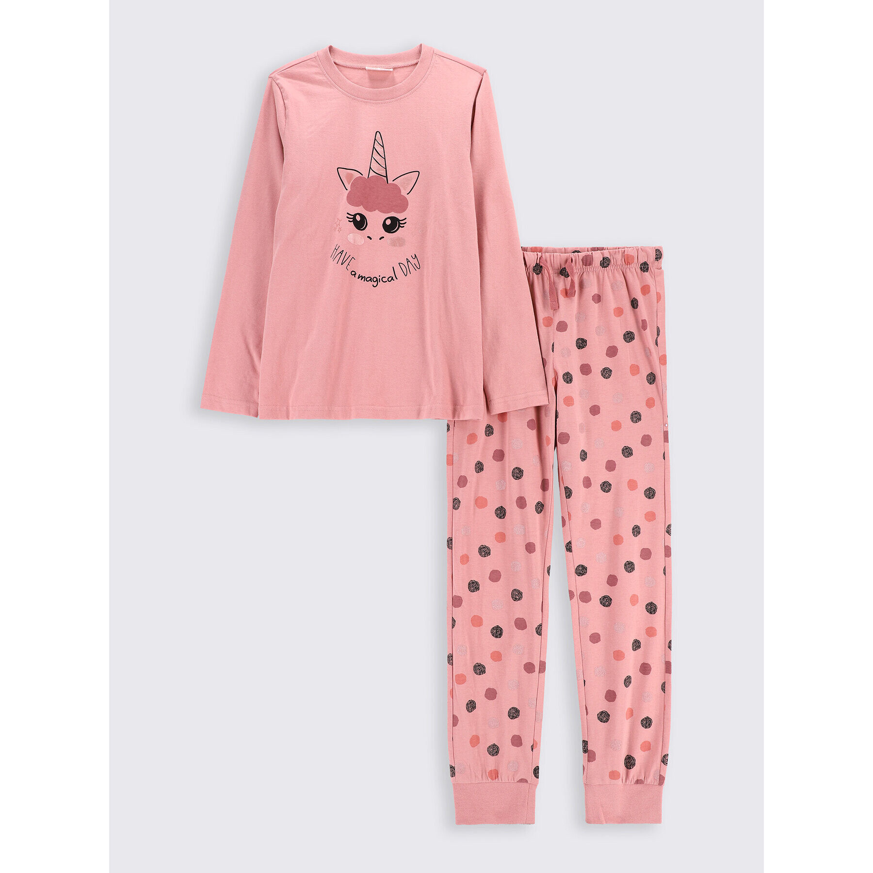 Coccodrillo Pijama ZC2448107PJS Roz Regular Fit - Pled.ro