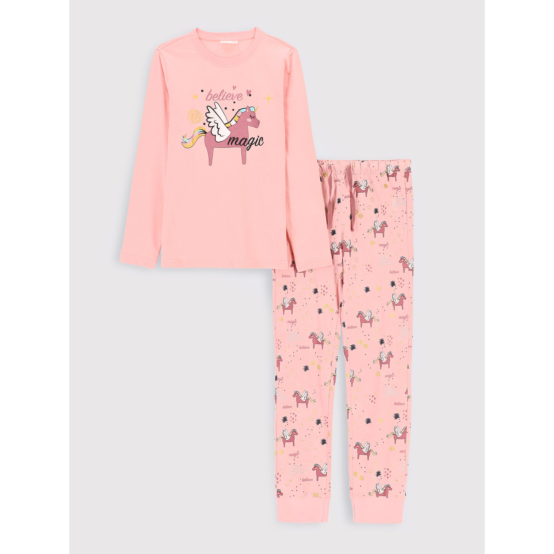 Coccodrillo Pijama ZC2448109PJS Roz Regular Fit - Pled.ro