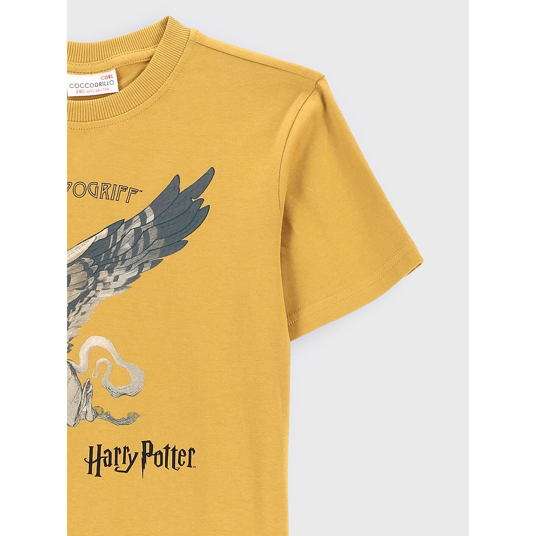 Coccodrillo Tricou HARRY POTTER ZC2143206LIB Galben Regular Fit - Pled.ro