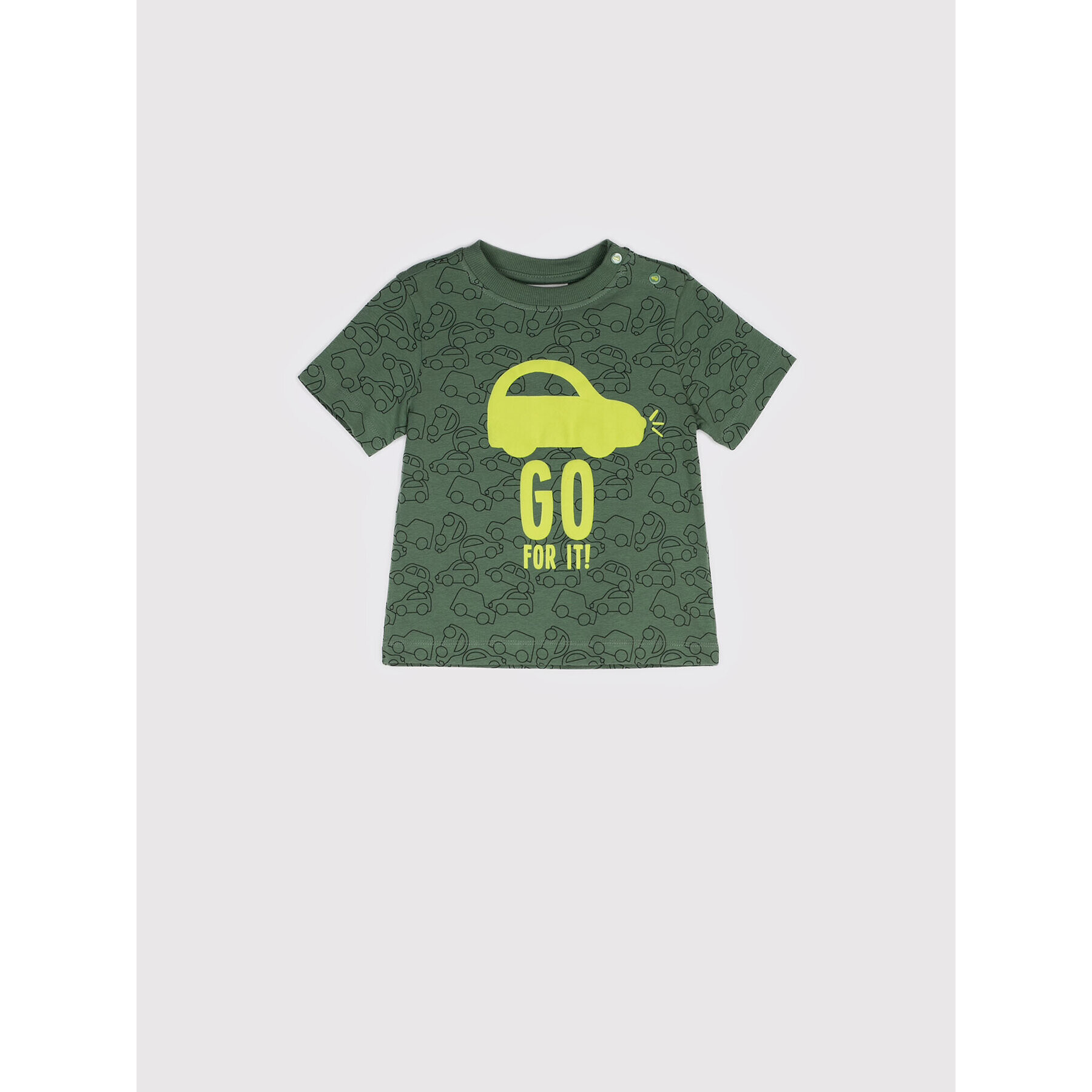 Coccodrillo Tricou WC2143201BRO Verde Regular Fit - Pled.ro