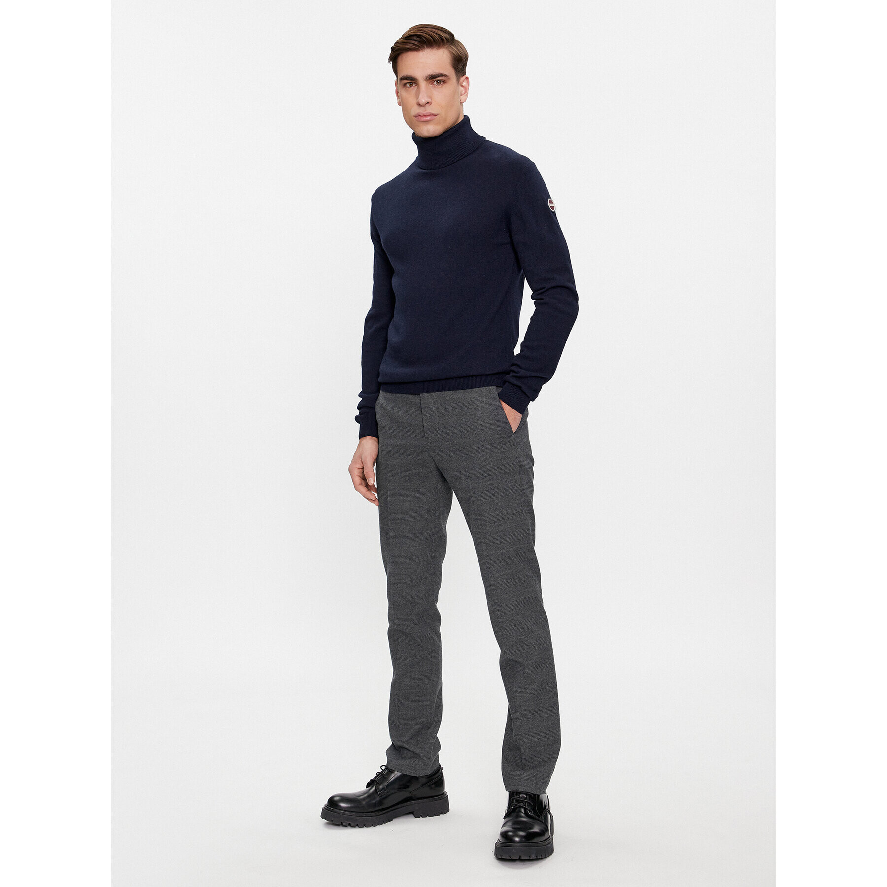 Colmar Bluză cu gât Proud 4482 4XT Bleumarin Regular Fit - Pled.ro