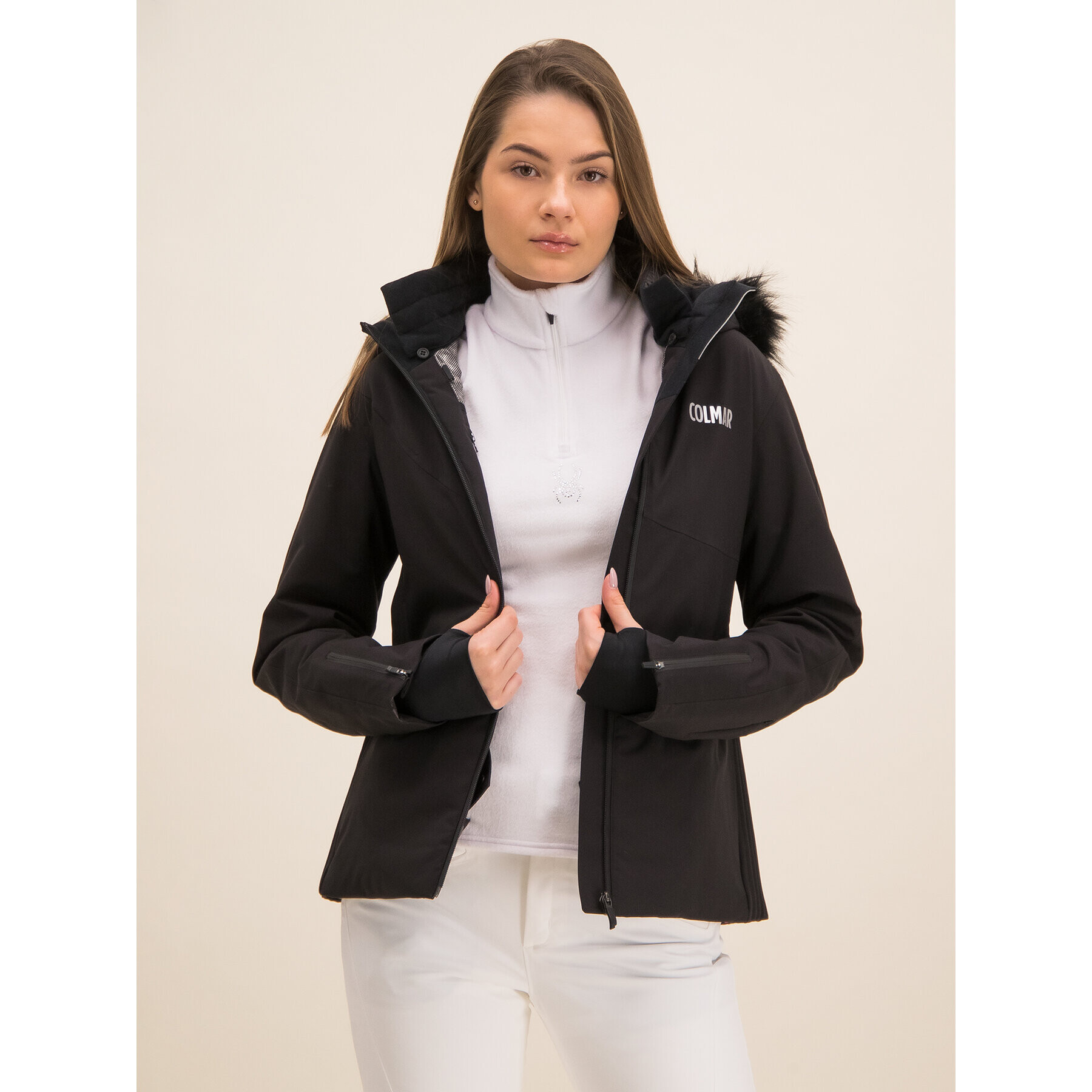 Colmar Geacă de schi Meribel 2901E 1QT Negru Regular Fit - Pled.ro