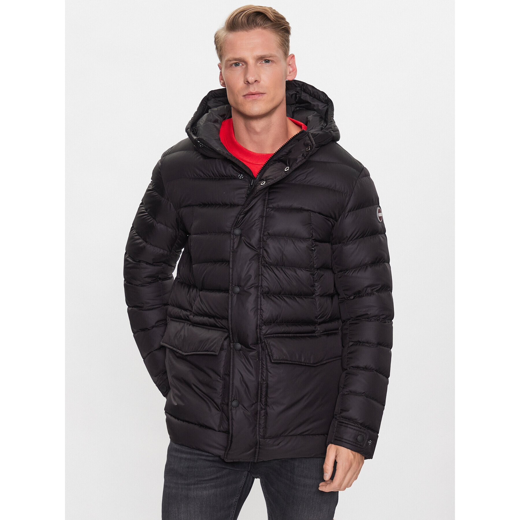 Colmar Geacă din puf 1233 9WY Negru Regular Fit - Pled.ro