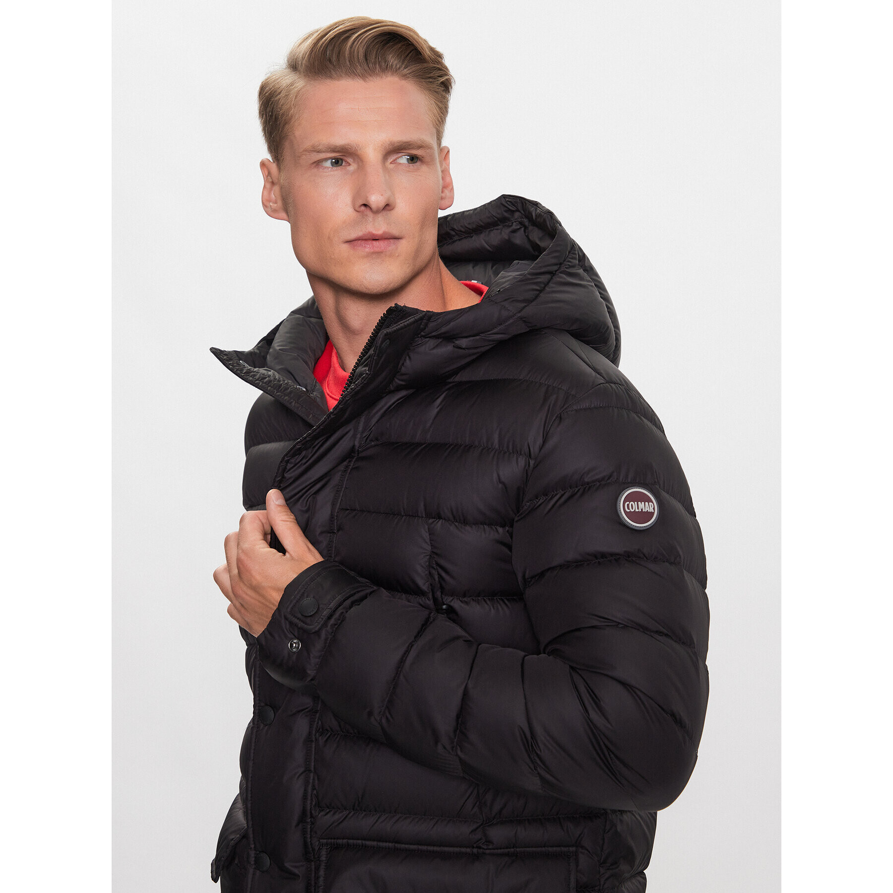 Colmar Geacă din puf 1233 9WY Negru Regular Fit - Pled.ro