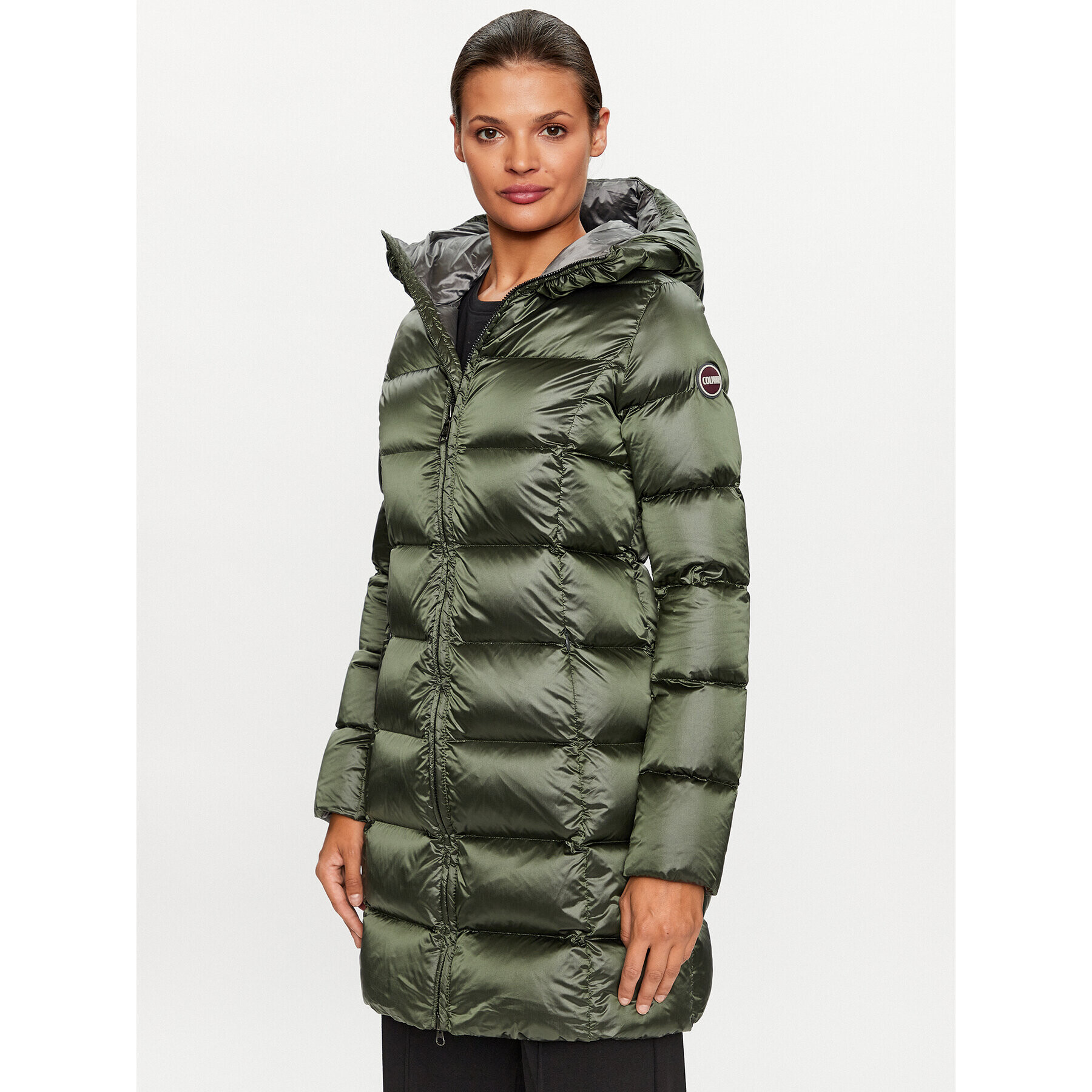 Colmar Geacă din puf Friendly 2221 5WG Verde Regular Fit - Pled.ro