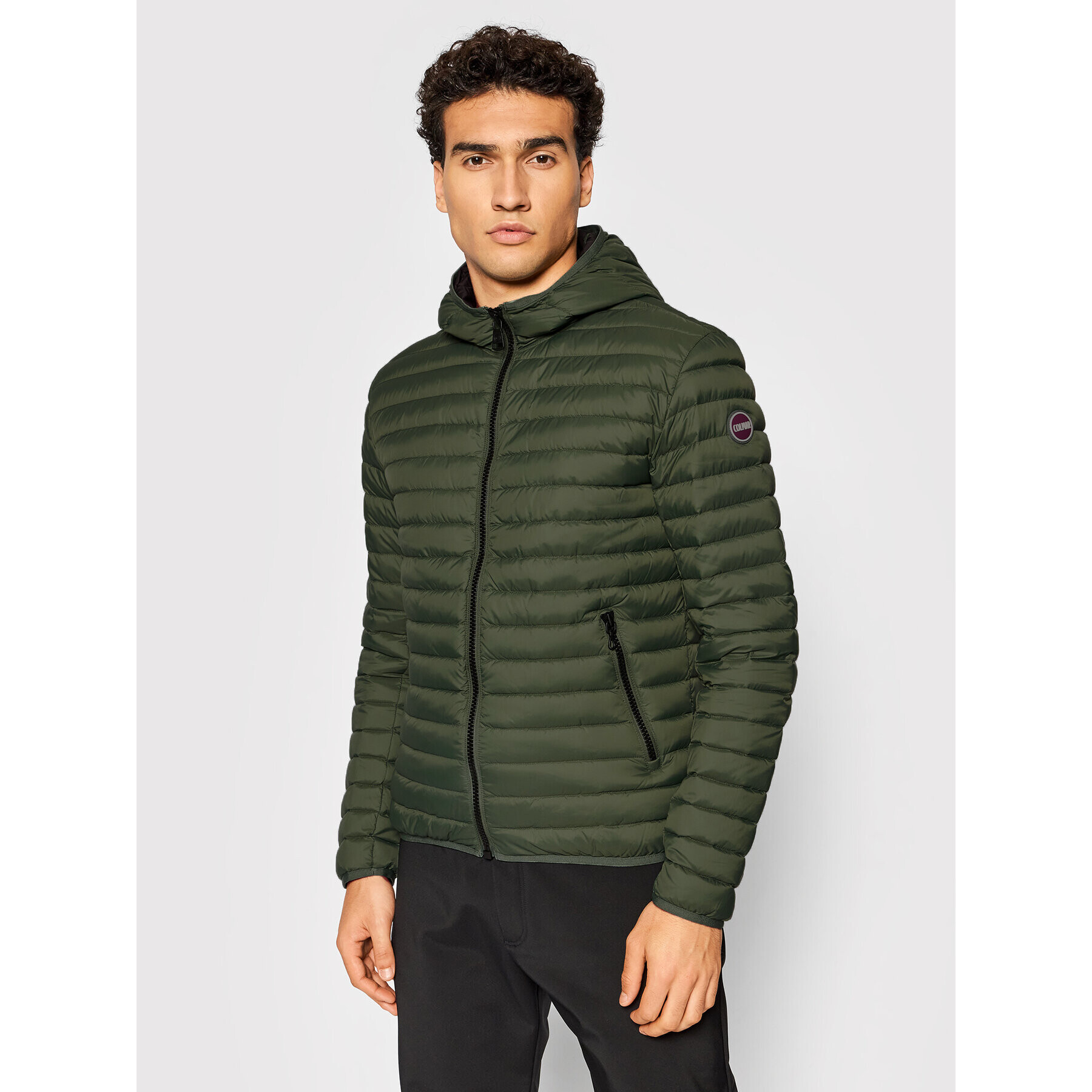 Colmar Geacă din puf Repunk 1277P 8VX Verde Regular Fit - Pled.ro