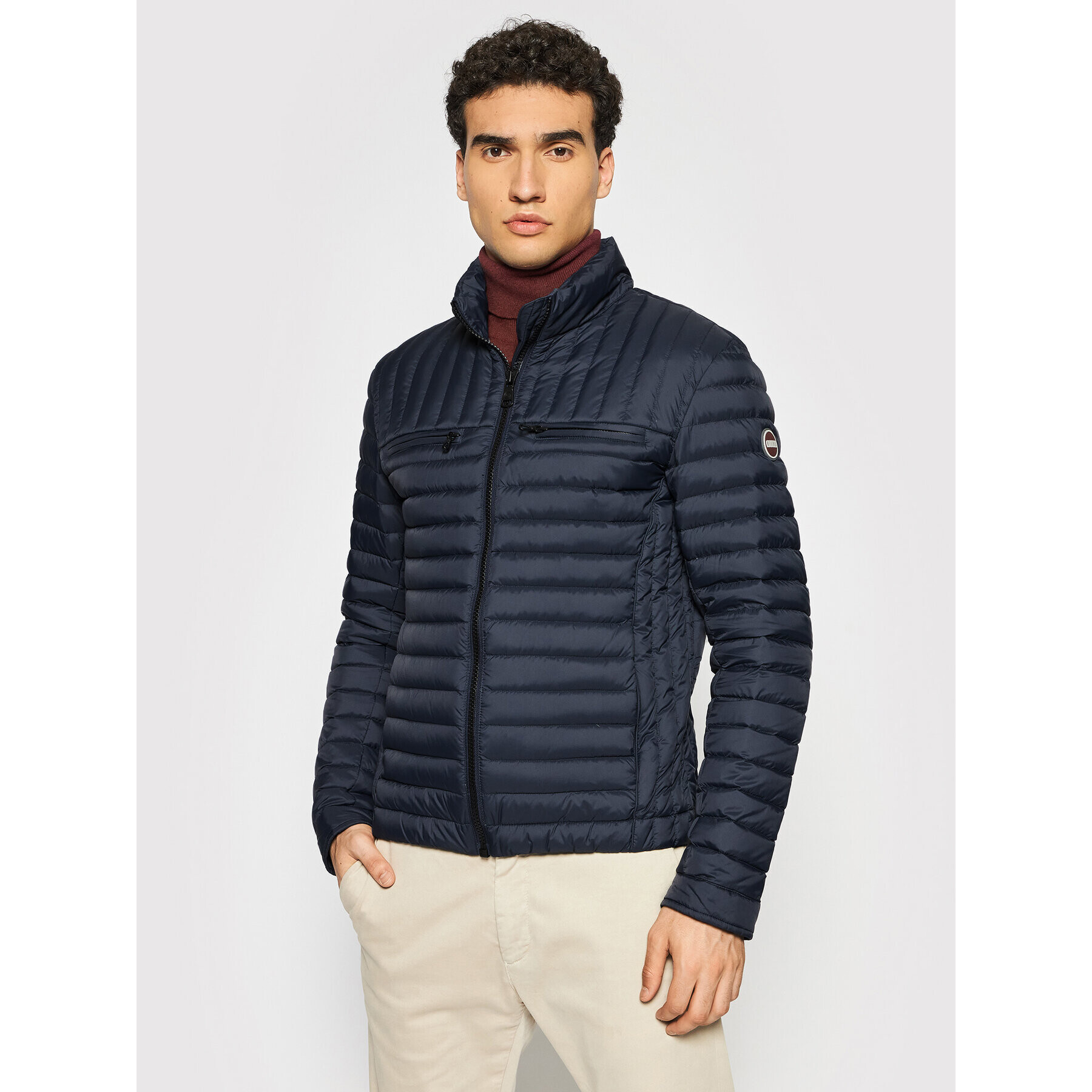 Colmar Geacă din puf Repunk 1299R 8VX Bleumarin Regular Fit - Pled.ro