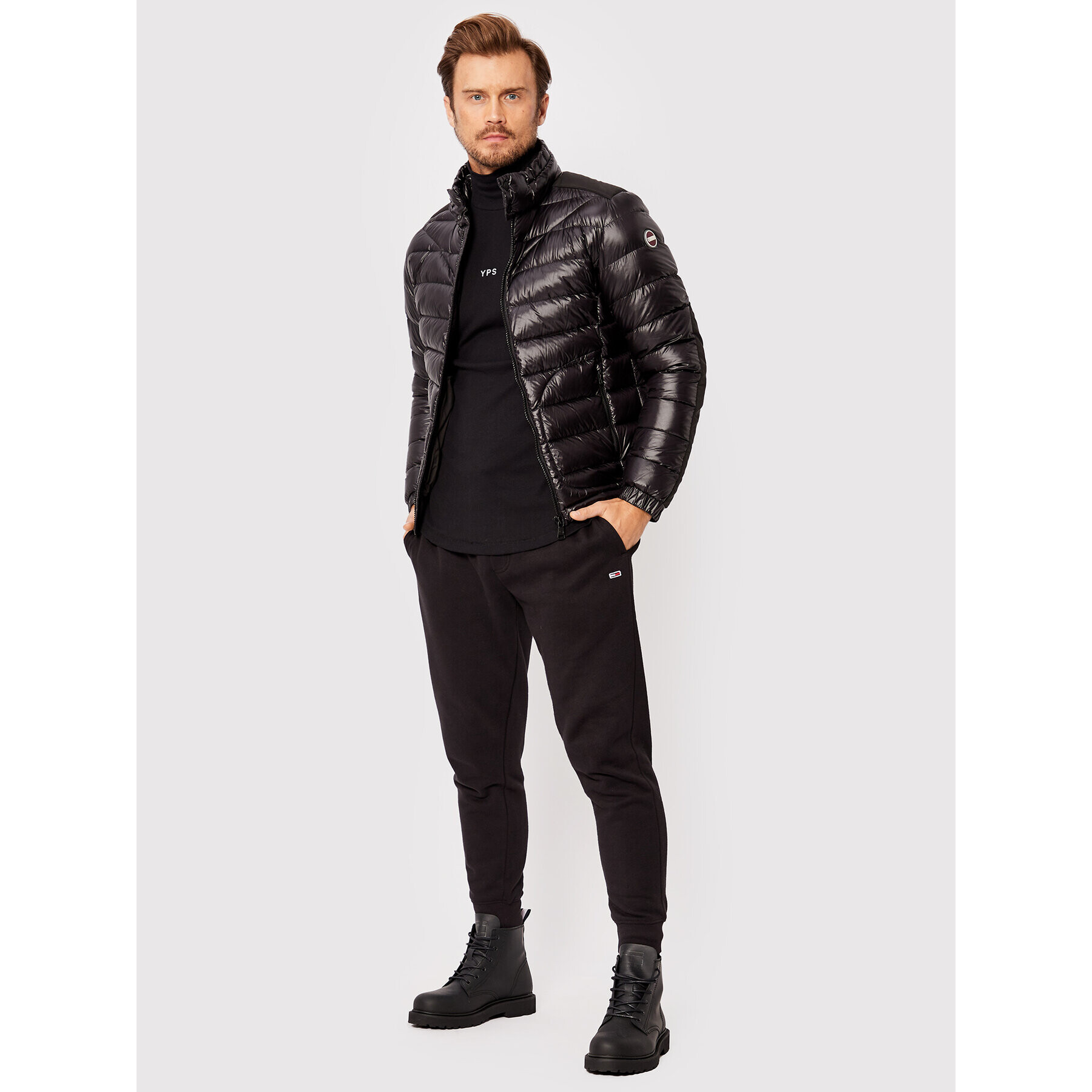 Colmar Geacă din puf Blaze 1274 3TW Negru Regular Fit - Pled.ro