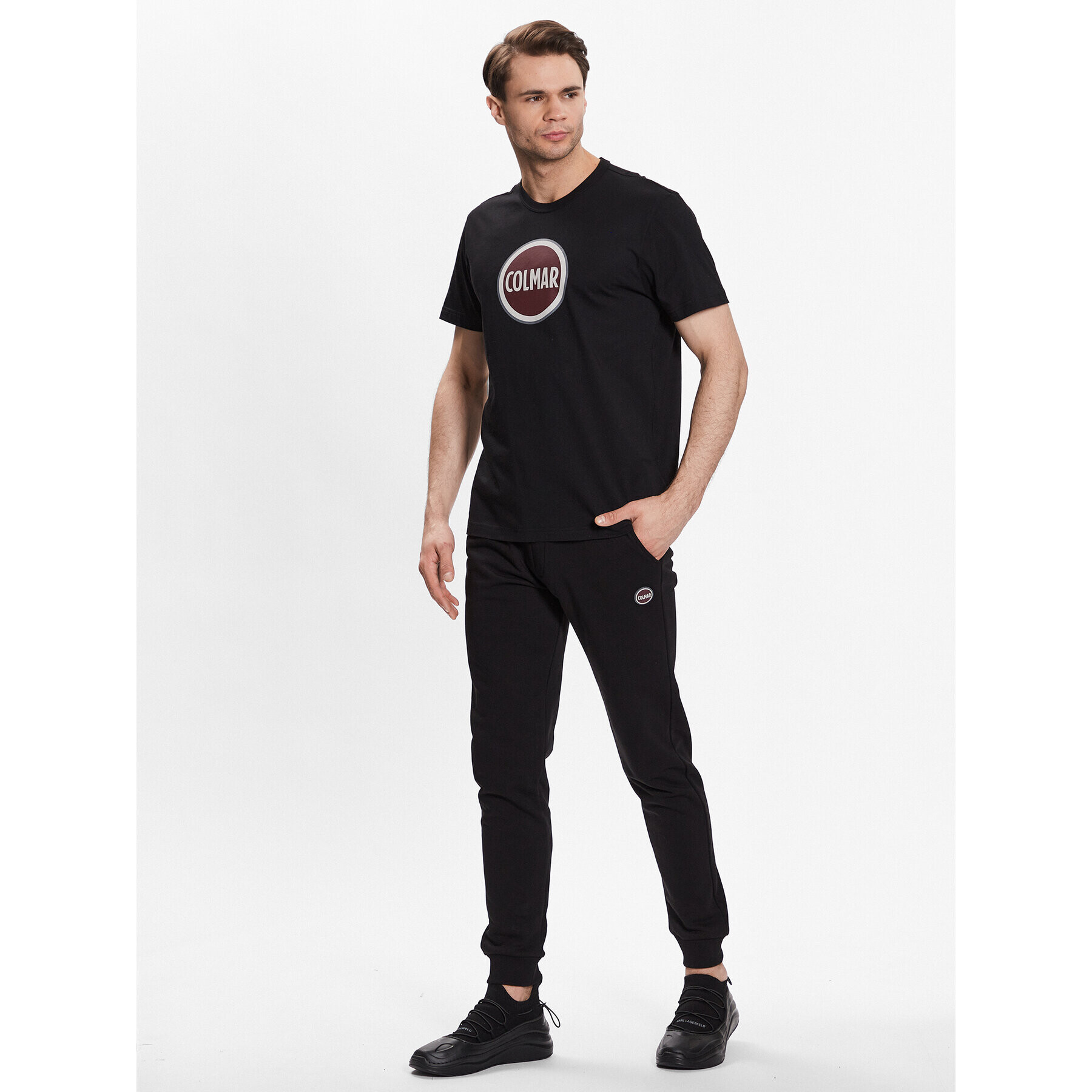 Colmar Pantaloni trening Connective 8254R 5WS Negru Regular Fit - Pled.ro