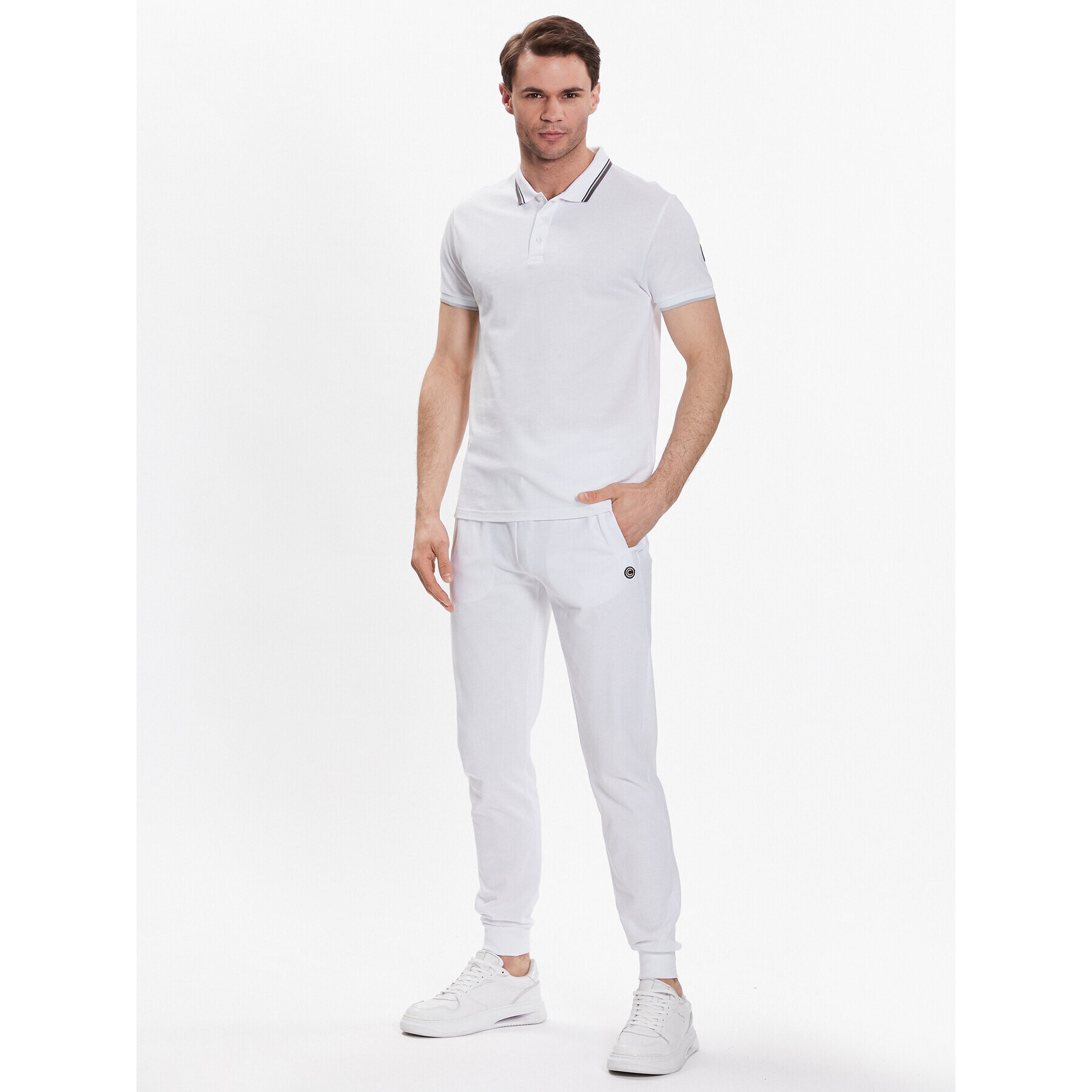 Colmar Pantaloni trening Doubly 6117 5XO Alb Regular Fit - Pled.ro