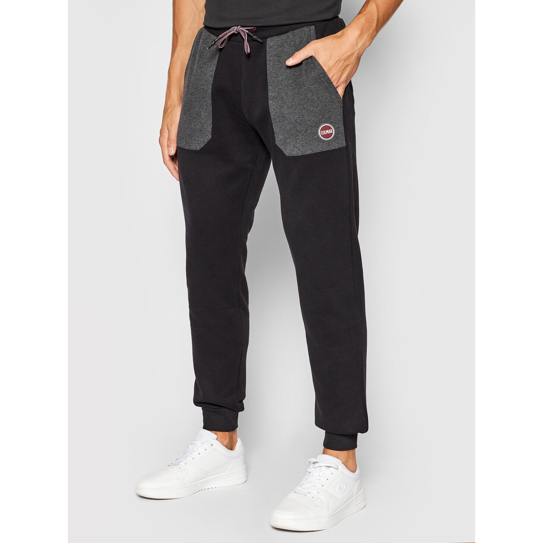 Colmar Pantaloni trening Popular 8235 9WI Negru Regular Fit - Pled.ro