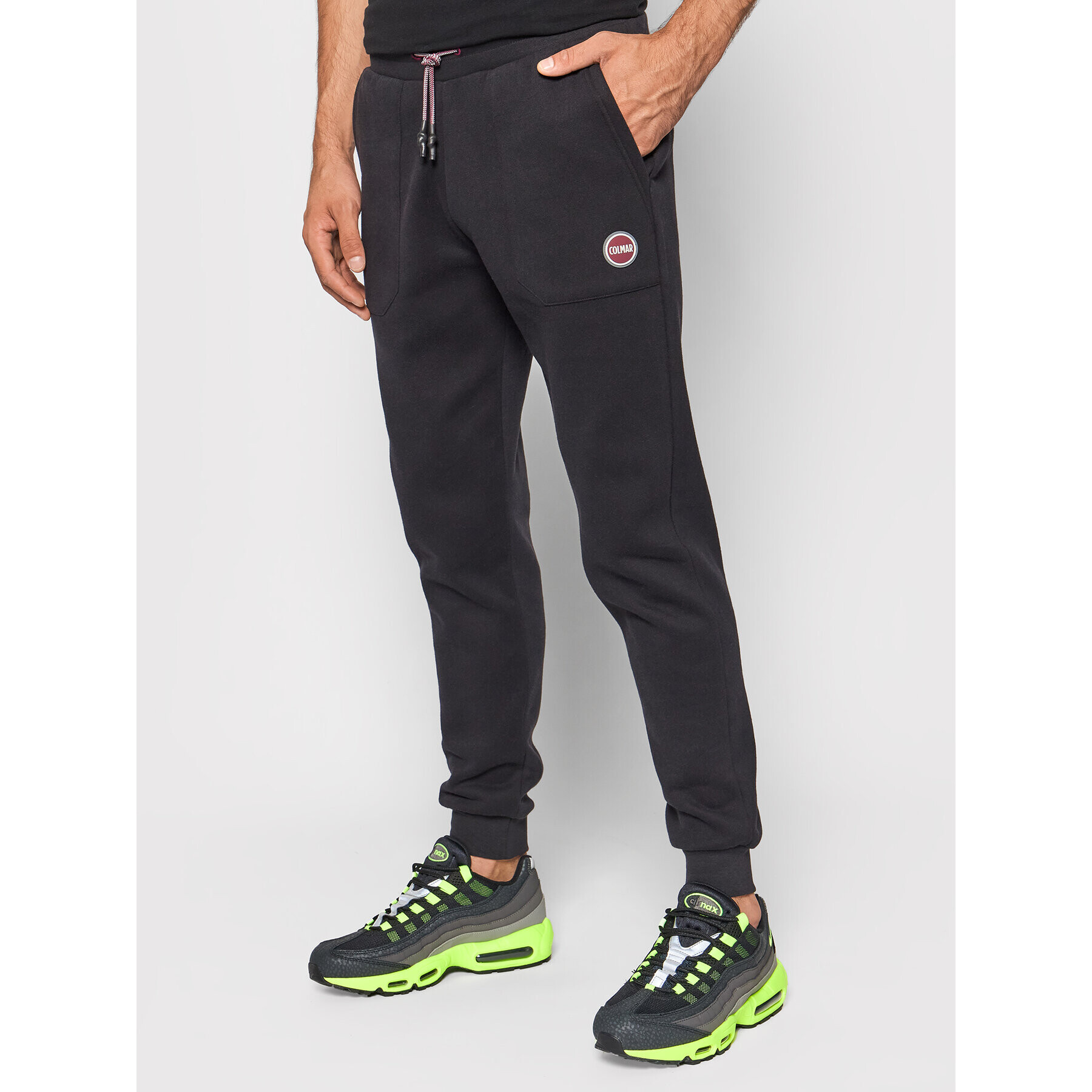 Colmar Pantaloni trening Popular 8235U 9WI Negru Regular Fit - Pled.ro