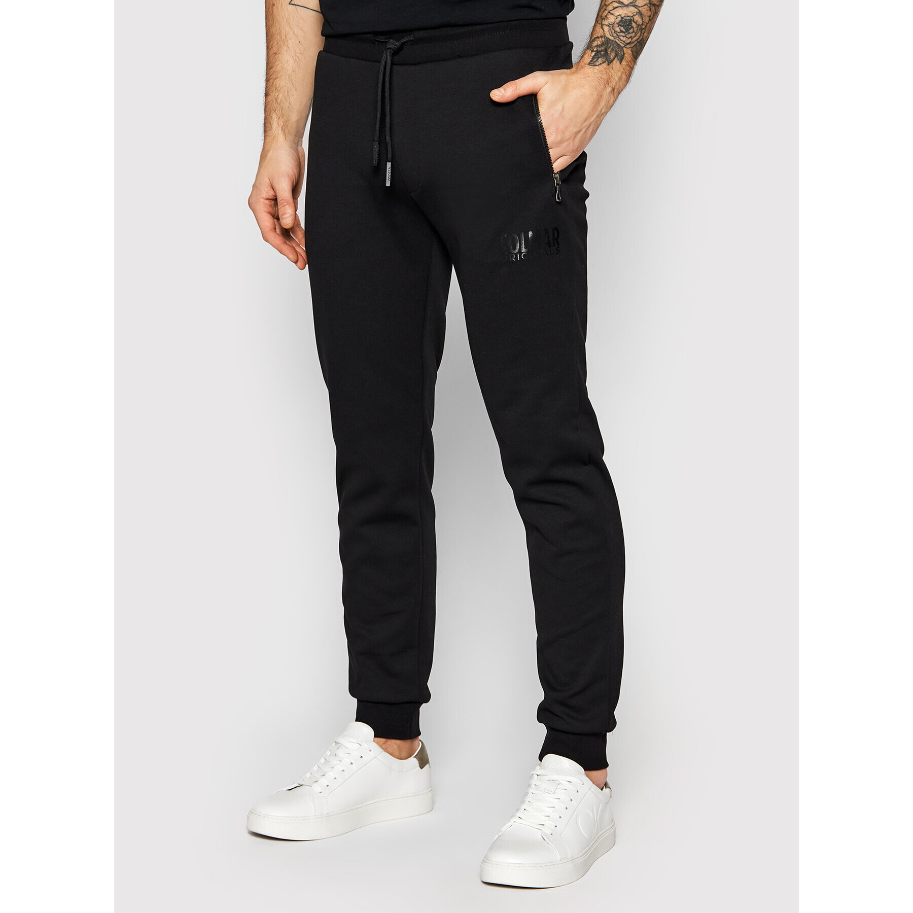 Colmar Pantaloni trening Topic 8266 4VW Negru Regular Fit - Pled.ro