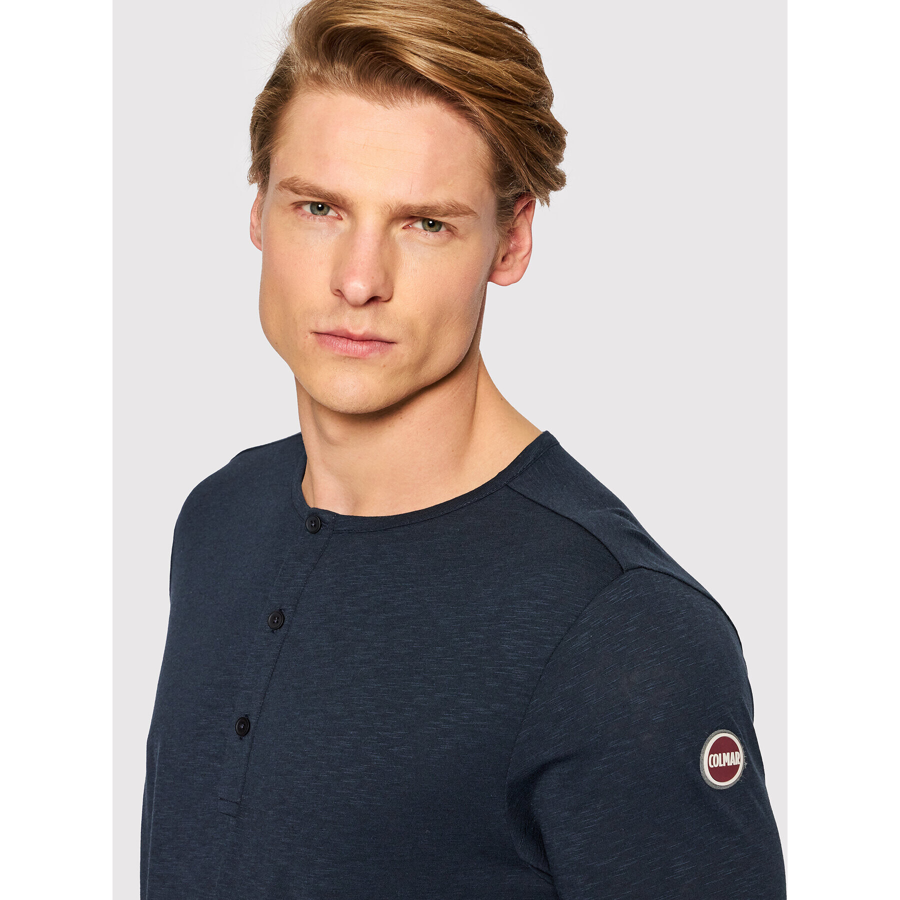 Colmar Tricou Flaming 7642 9WS Bleumarin Regular Fit - Pled.ro