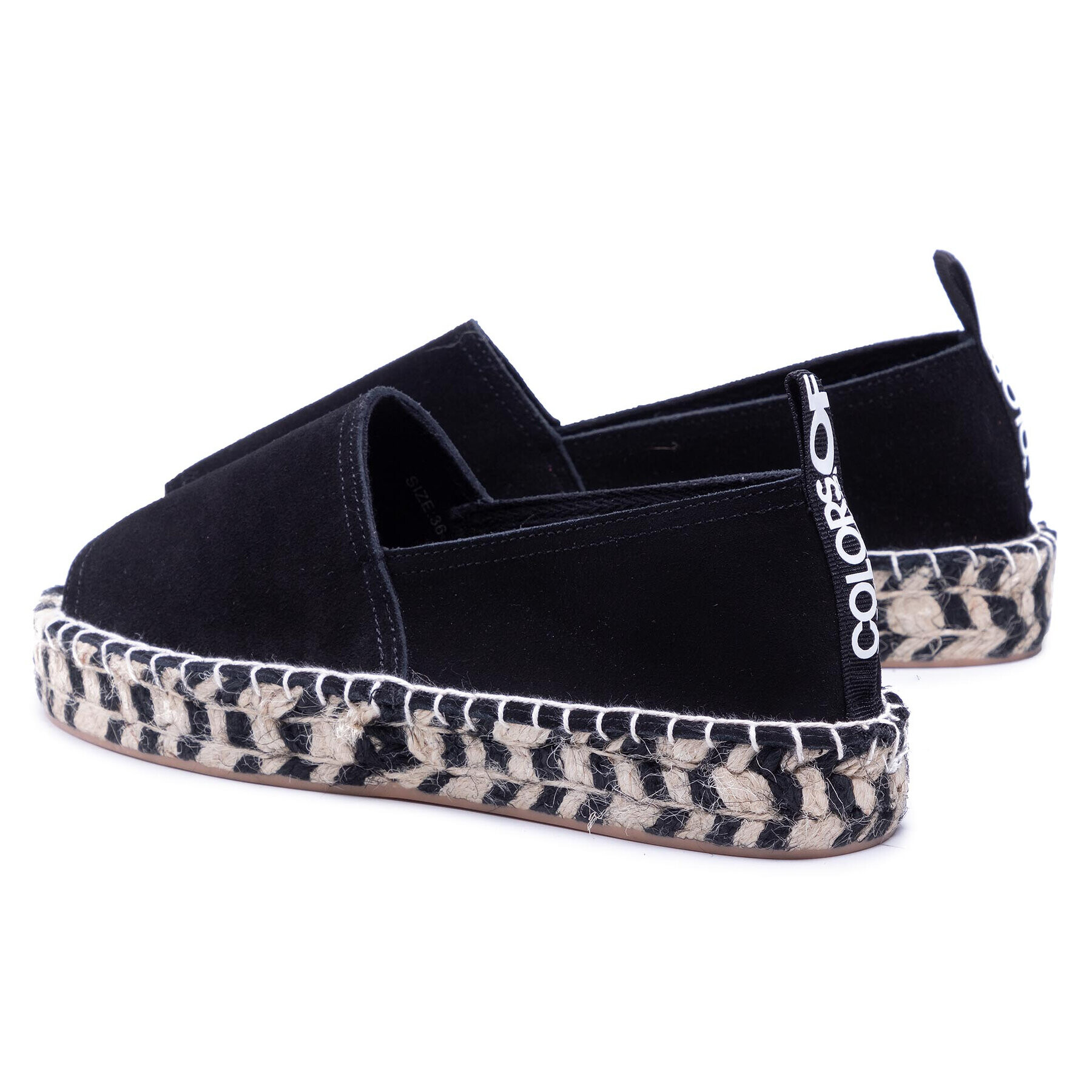 Colors Of California Espadrile HC.MESPA03 Negru - Pled.ro