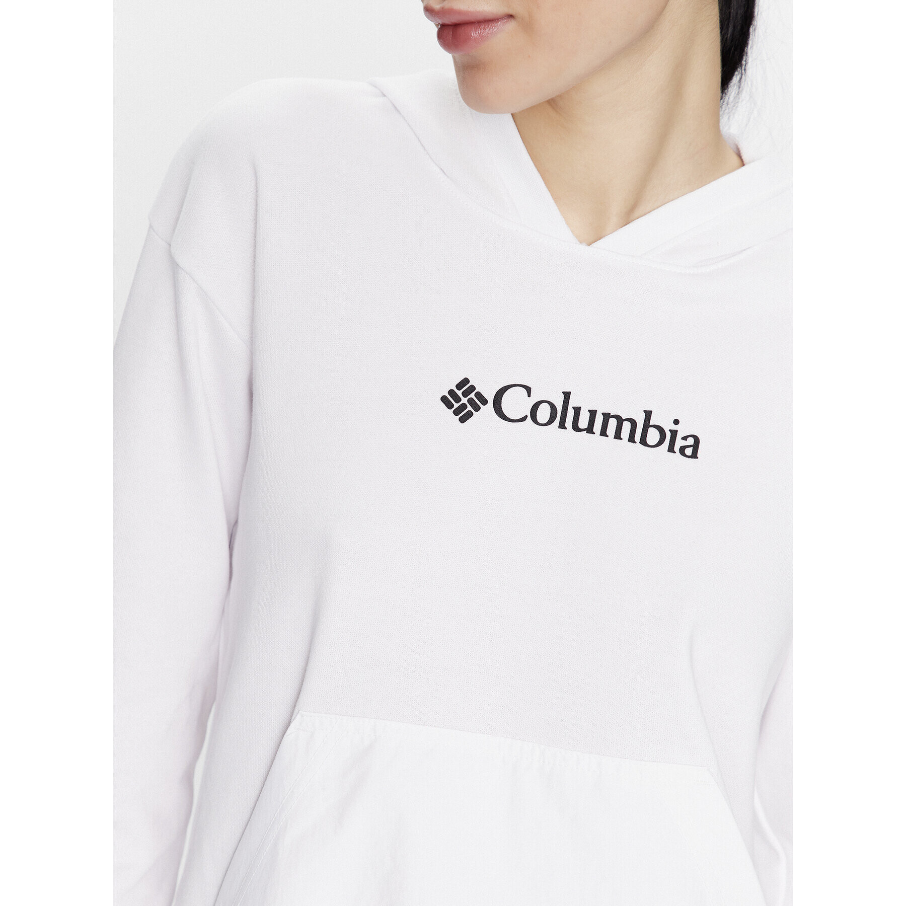 Columbia Bluză Logo 2032871 Alb Regular Fit - Pled.ro