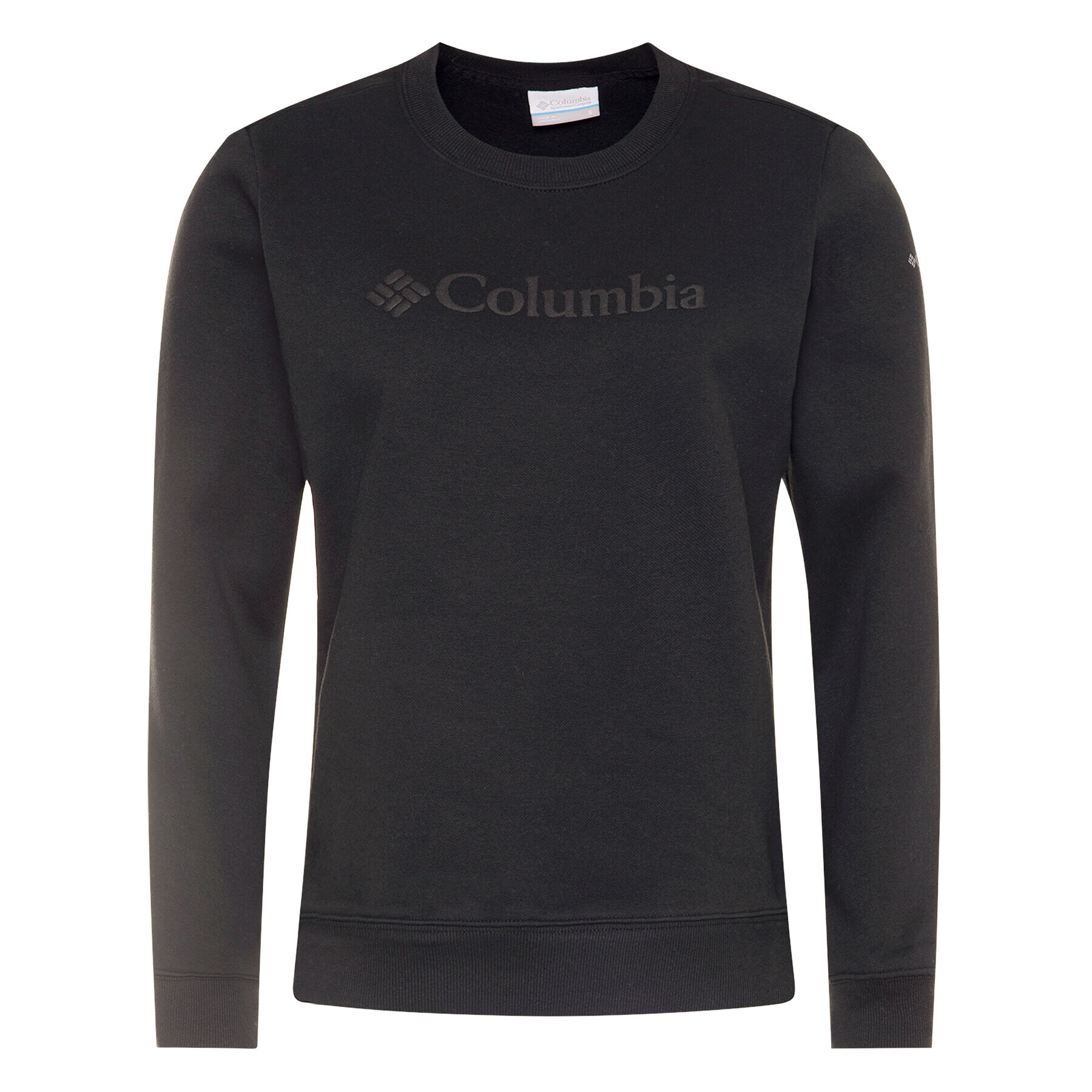 Columbia Bluză Logo Crew AL1555 Negru Regular Fit - Pled.ro