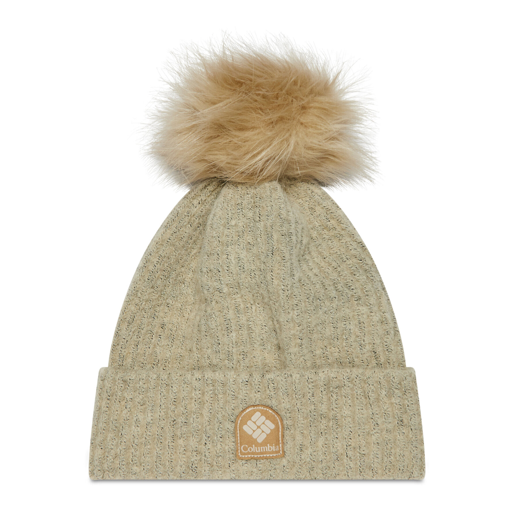 Columbia Căciulă Winter Blur™ Pom Pom Beanie 1862101 Bej - Pled.ro