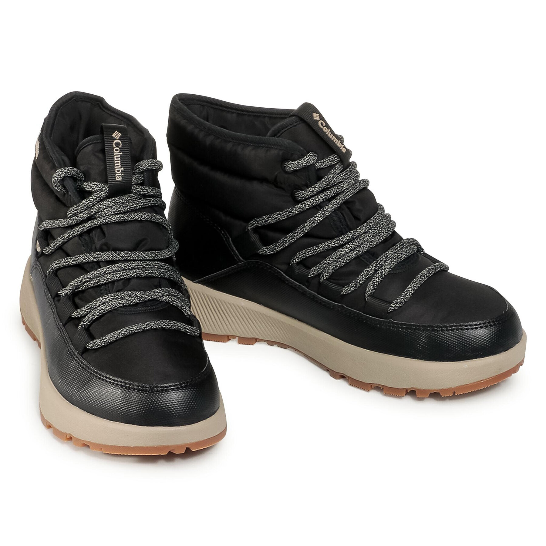 Columbia Cizme de zăpadă Slopeside Village™ Omni-Heat™ Mid BL0145 Negru - Pled.ro