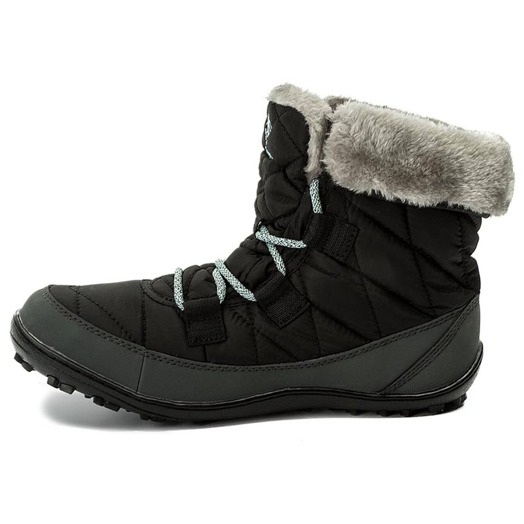 Columbia Cizme de zăpadă Youth Minx Shorty Omni-Heat Waterproof BY1334 Negru - Pled.ro