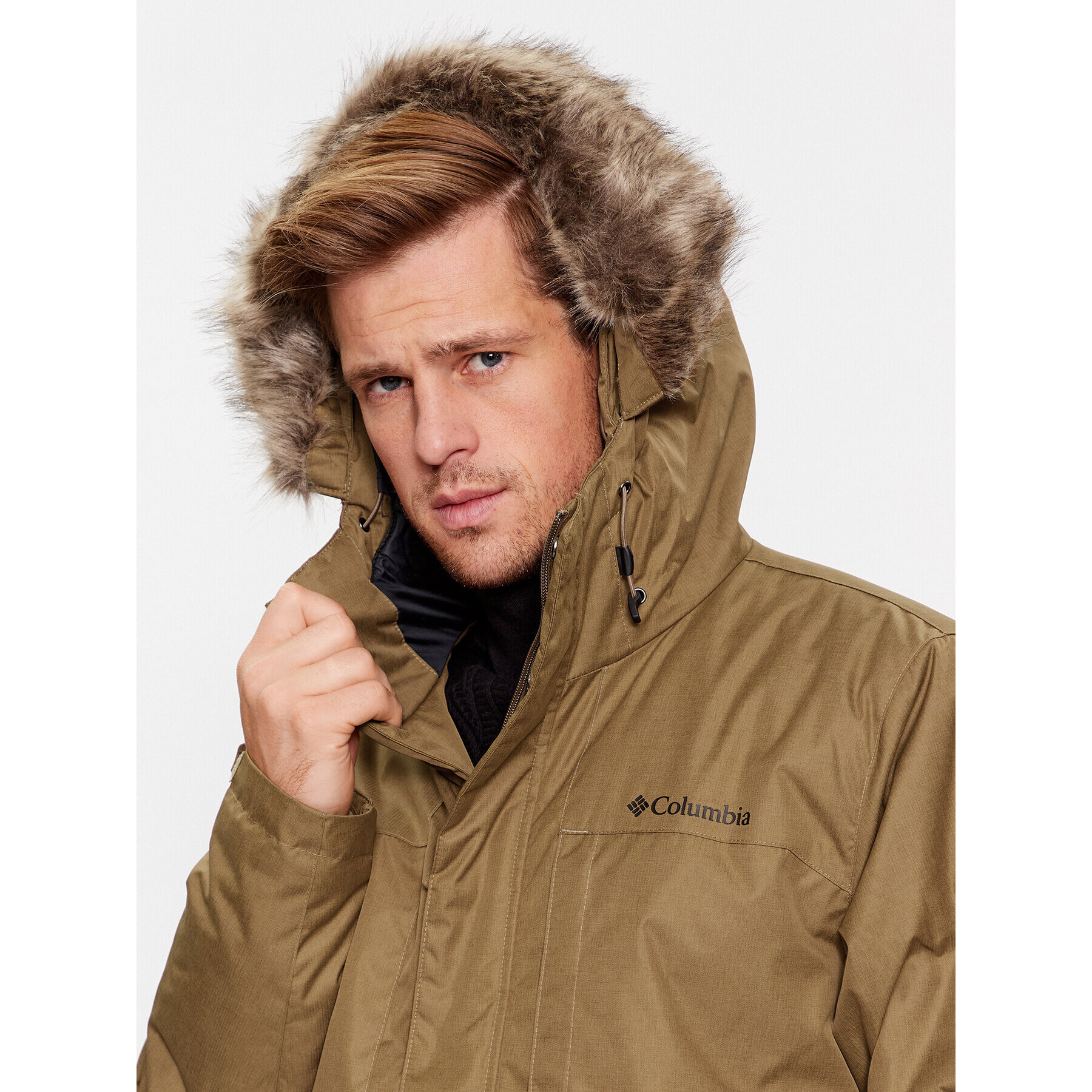 Columbia Geacă de iarnă Leif Trail™ Parka Maro Regular Fit - Pled.ro