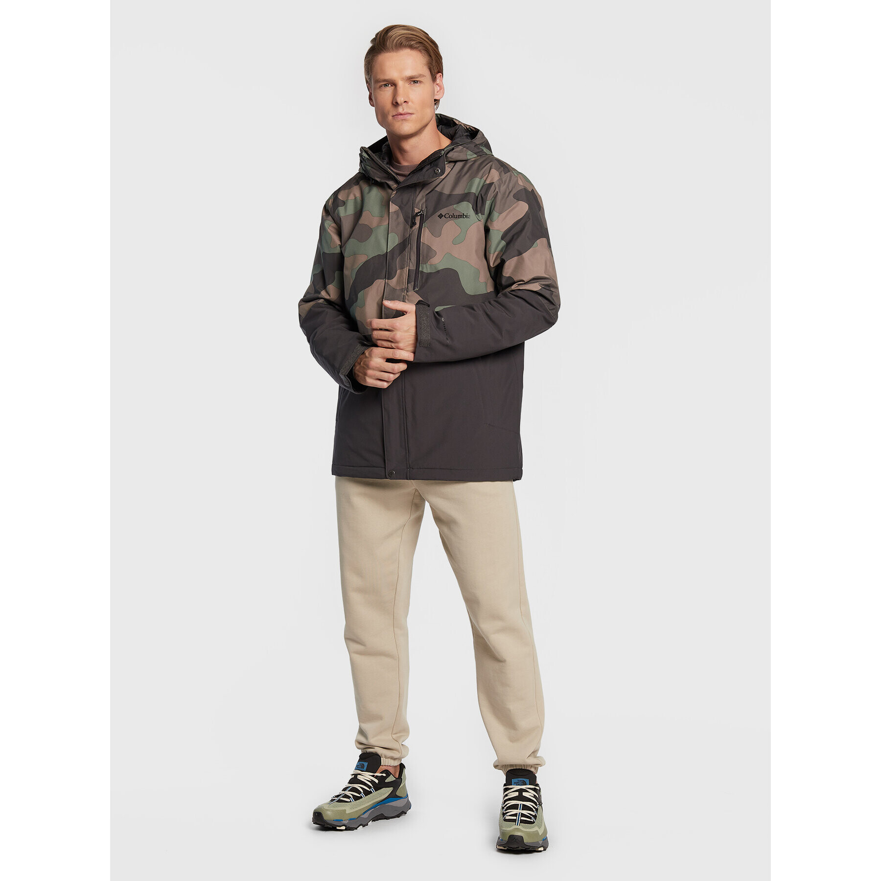 Columbia Geacă de schi Winter District™ 1909871 Verde Regular Fit - Pled.ro