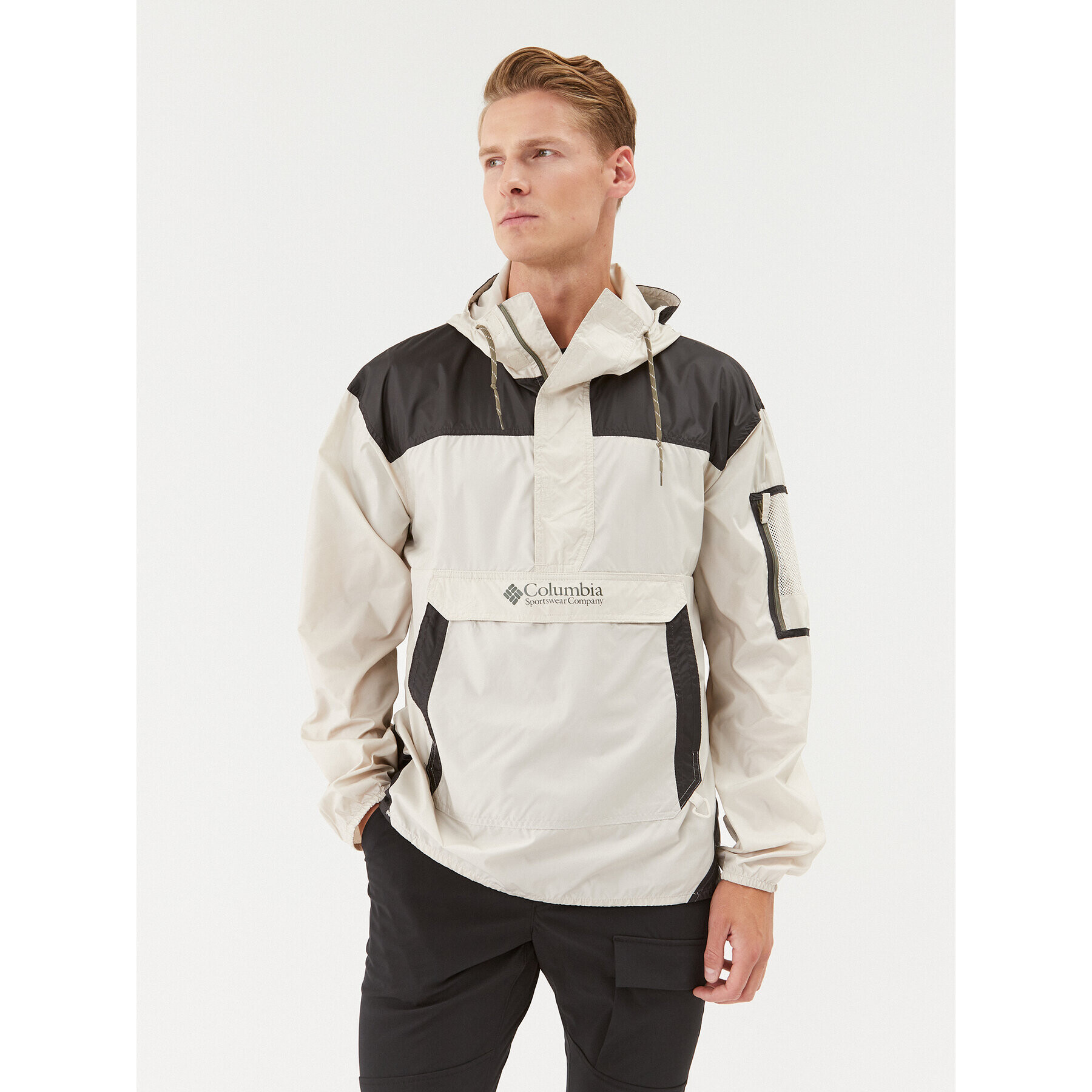 Columbia Geacă de vânt Challenger™ Windbreaker Maro Regular Fit - Pled.ro