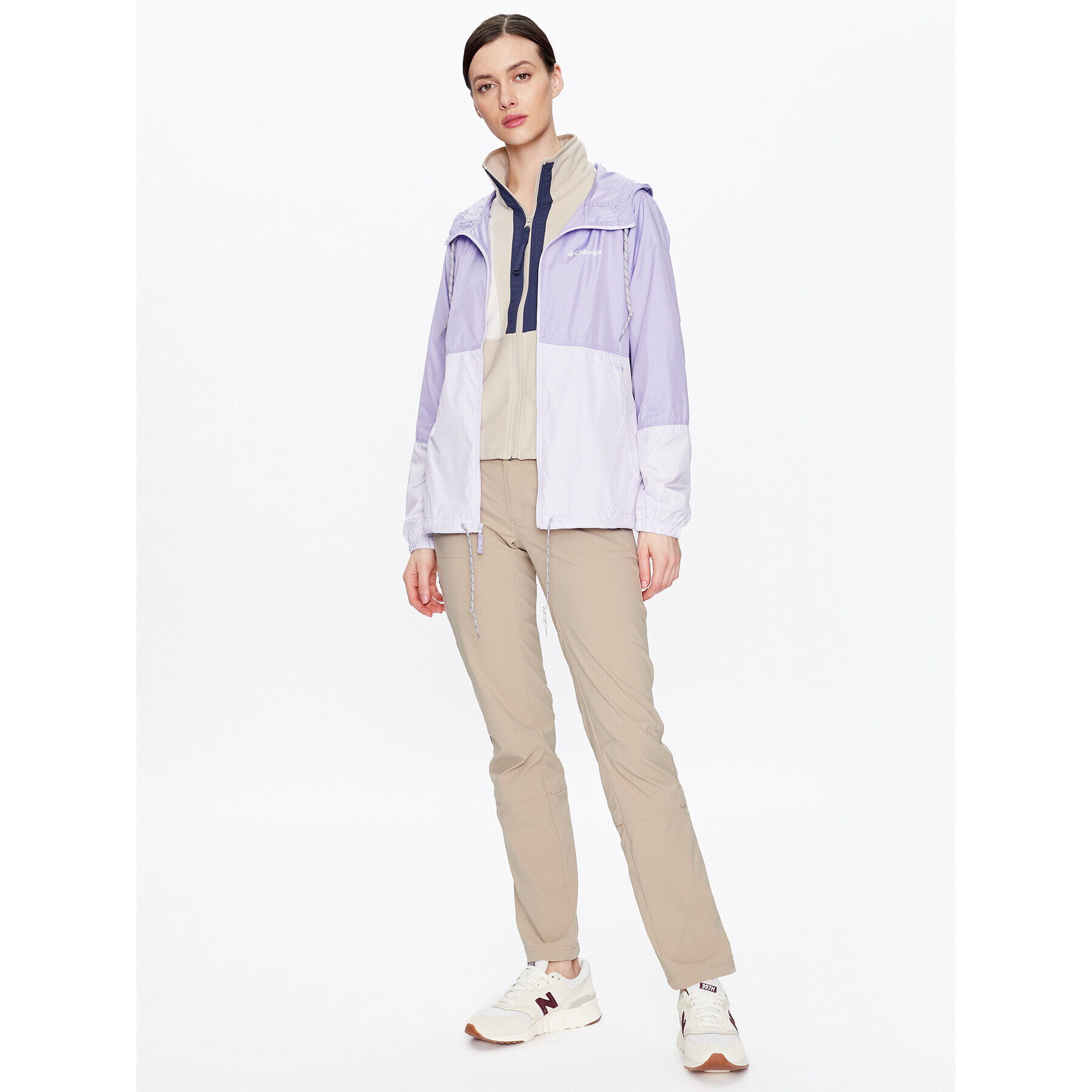 Columbia Geacă de vânt Flash Forward 1585911 Violet Regular Fit - Pled.ro