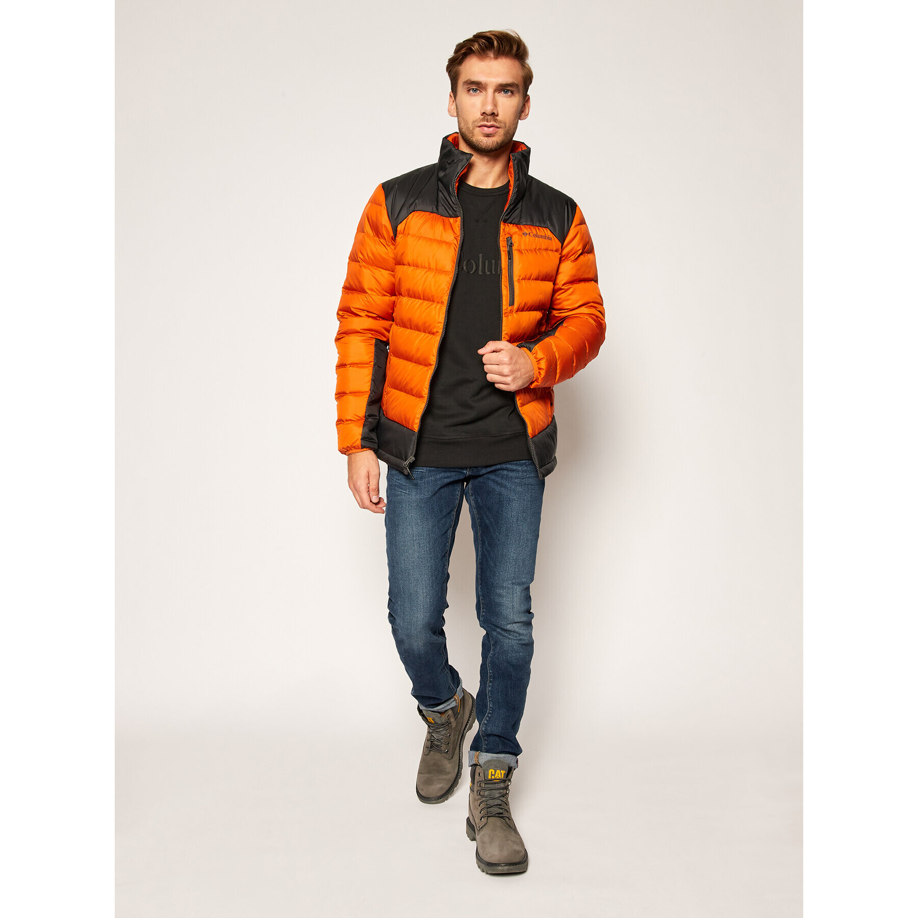 Columbia Geacă din puf Autumn Park™ 1910453 Portocaliu Regular Fit - Pled.ro