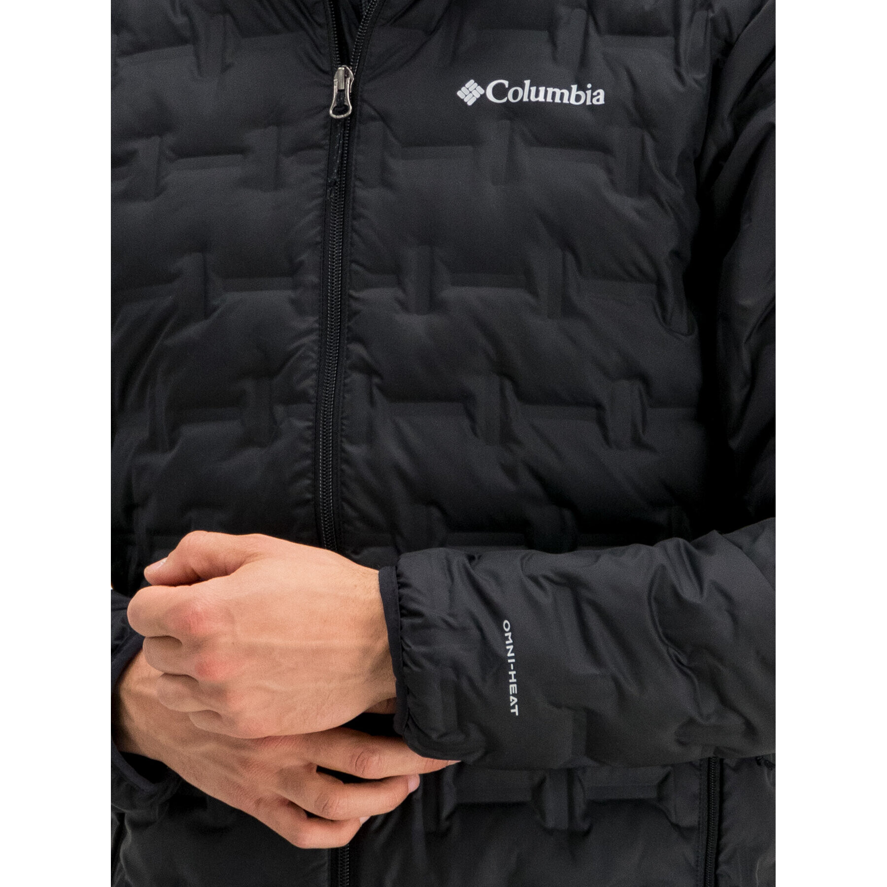 Columbia Geacă din puf Delta Ridge 1875892 Negru Regular Fit - Pled.ro