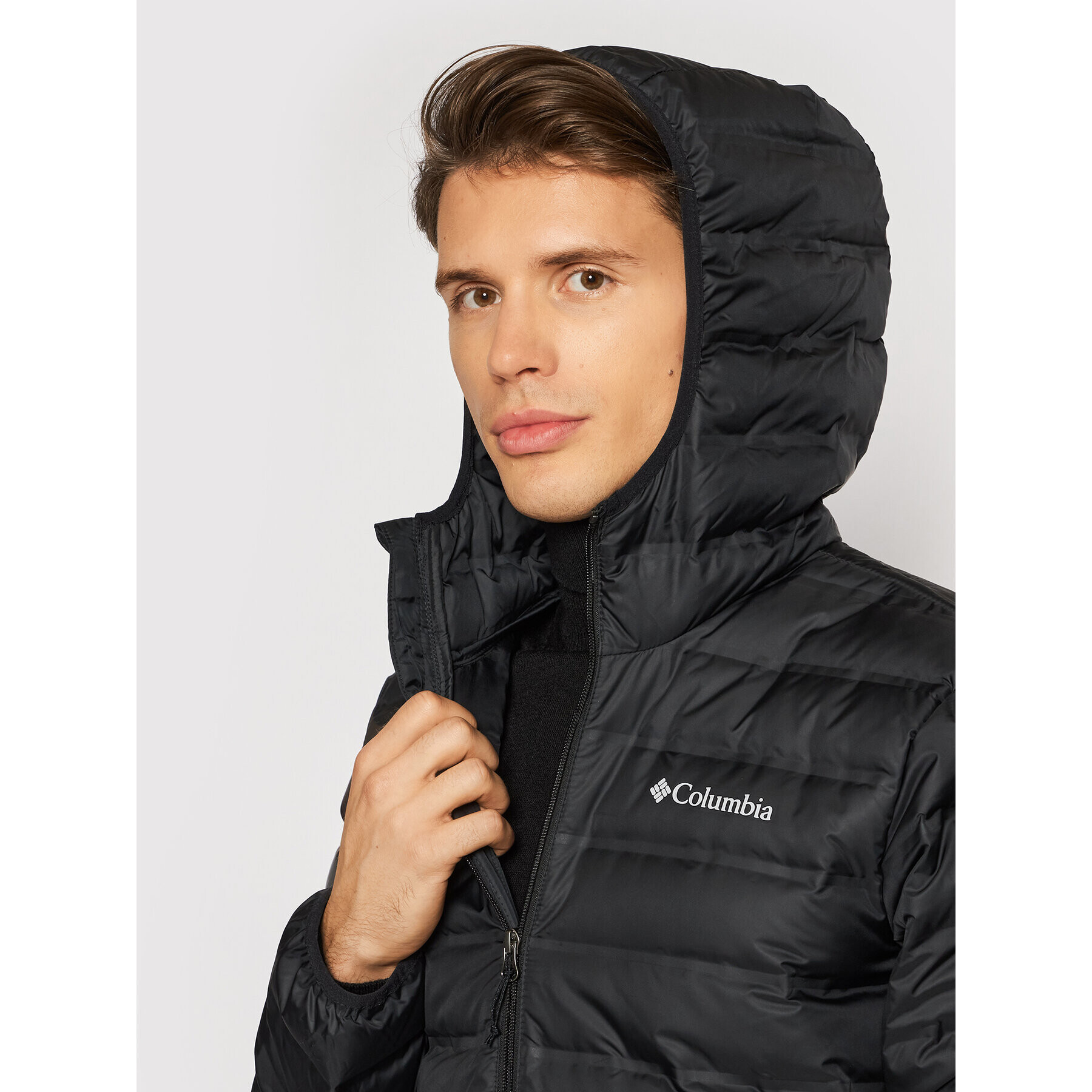 Columbia Geacă din puf Lake 22 1864562 Negru Regular Fit - Pled.ro