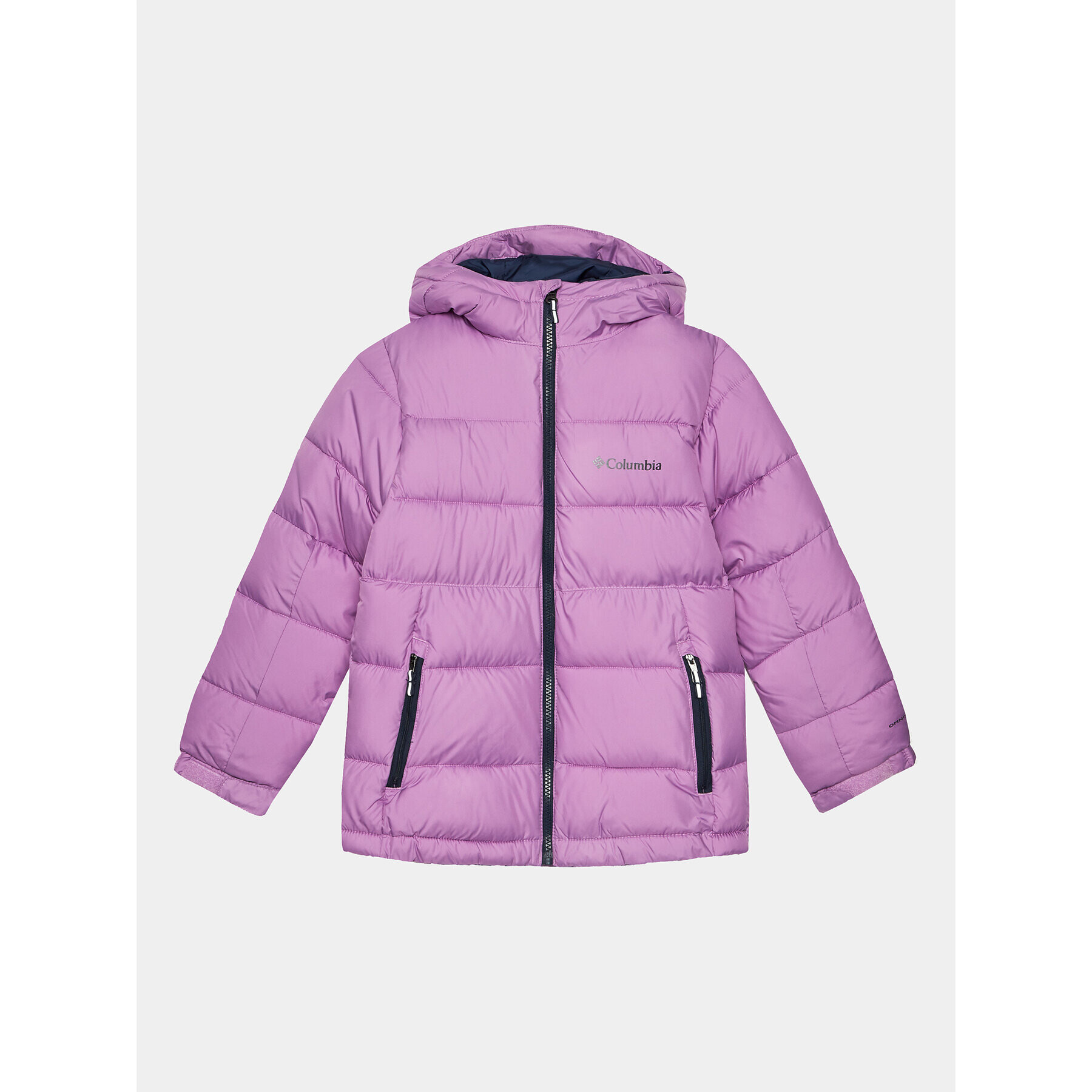 Columbia Geacă din puf Pike Lake™ II Hooded Jacket Violet Regular Fit - Pled.ro