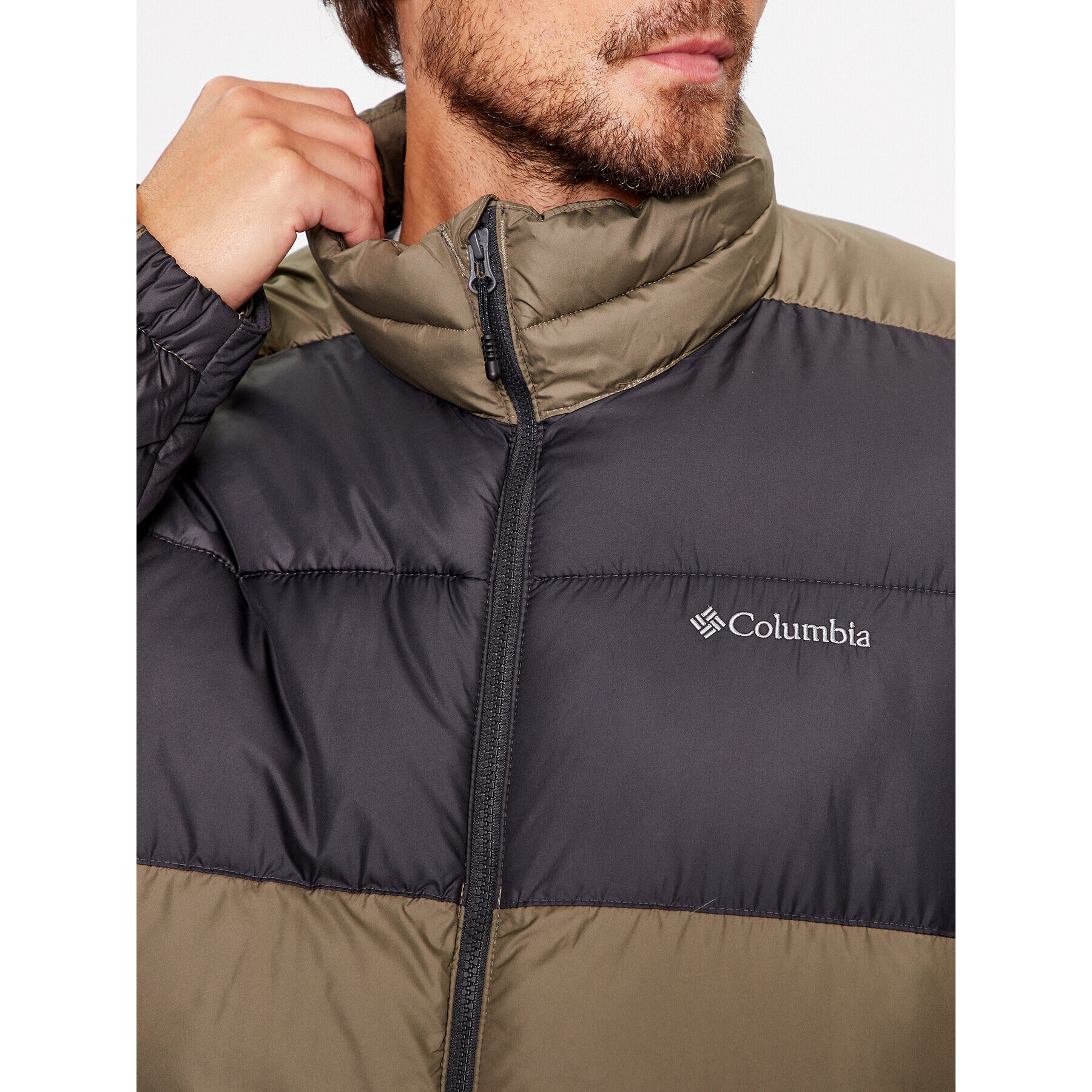 Columbia Geacă din puf Pike Lake™ II Jacket Kaki Regular Fit - Pled.ro