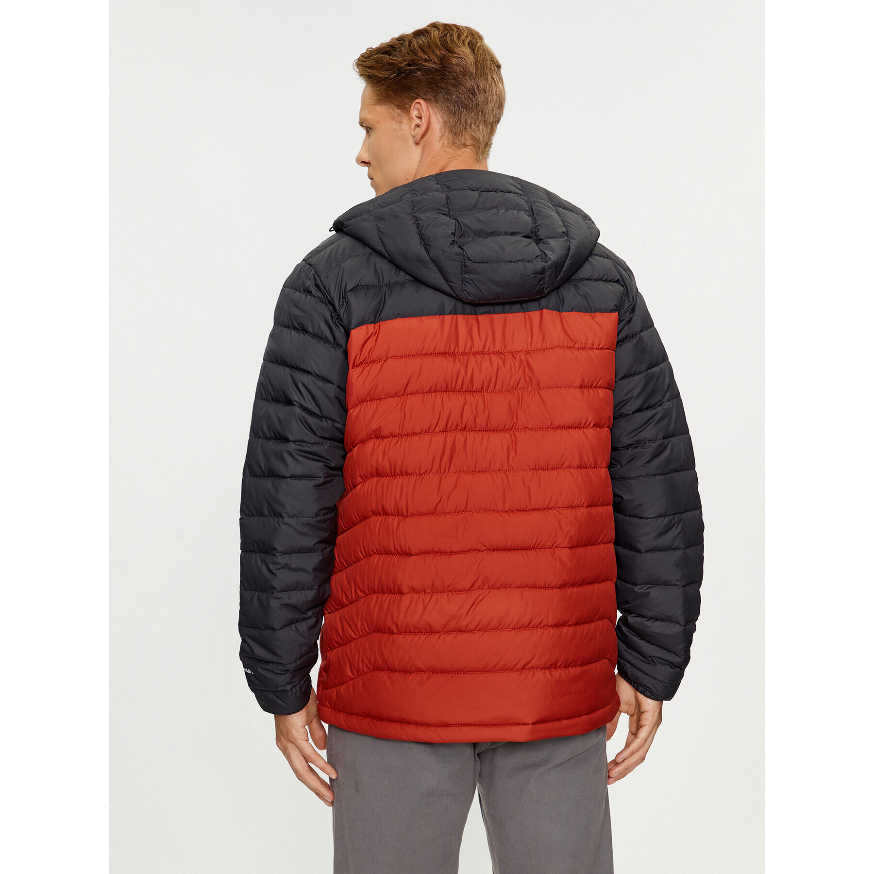 Columbia Geacă din puf Powder Lite™ Hooded Jacket Portocaliu Regular Fit - Pled.ro