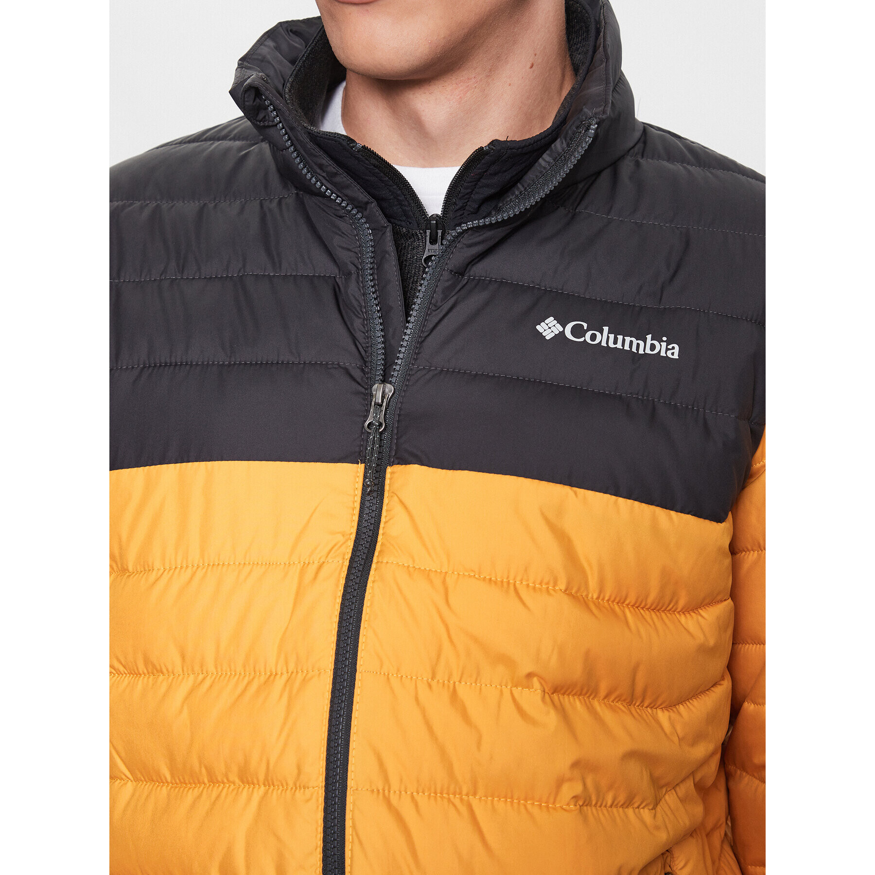 Columbia Geacă din puf Powder Lite™ Jacket 169800 Galben Regular Fit - Pled.ro