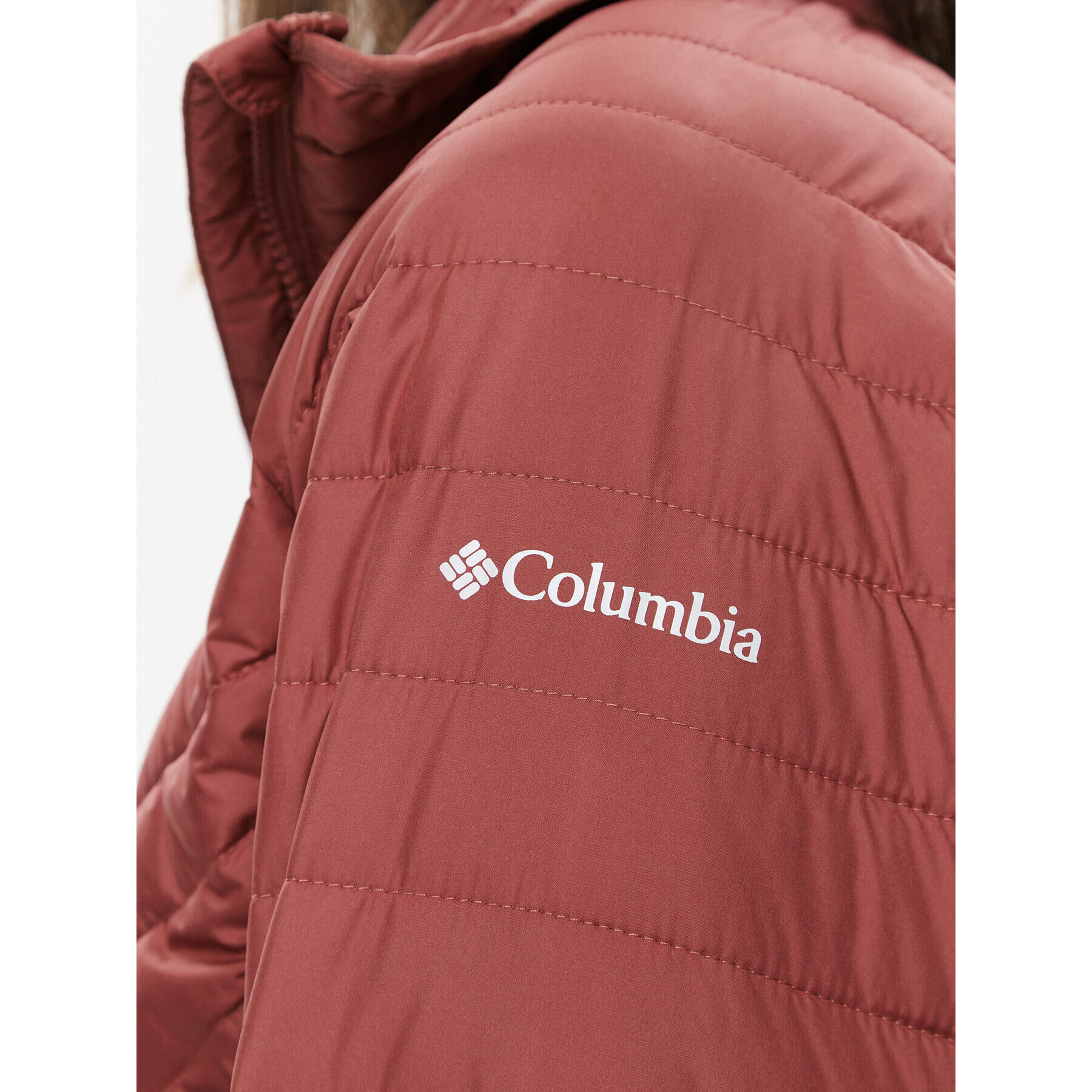 Columbia Geacă din puf Powder Lite™ Jacket Roșu Regular Fit - Pled.ro