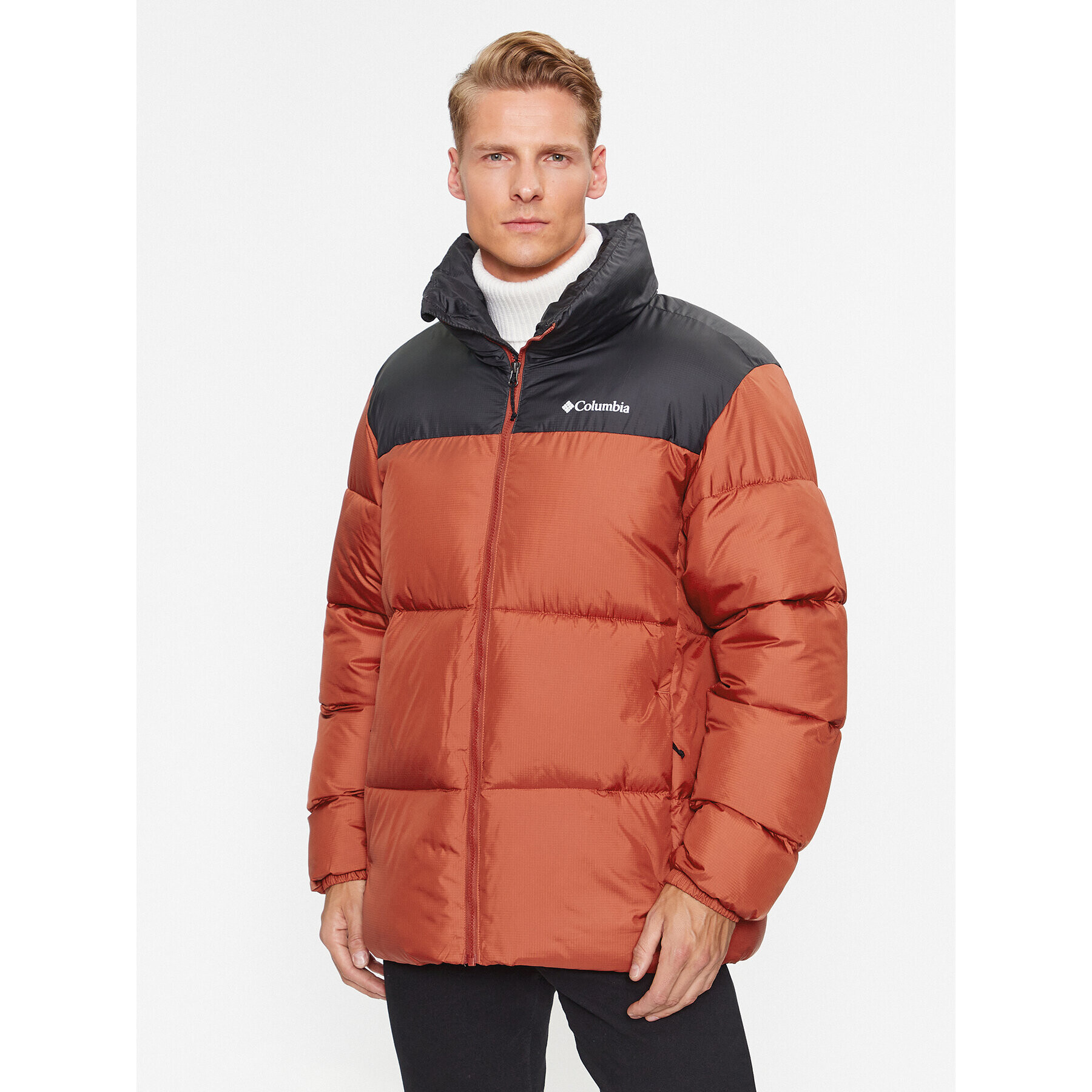 Columbia Geacă din puf Puffect™ II Jacket Portocaliu Regular Fit - Pled.ro