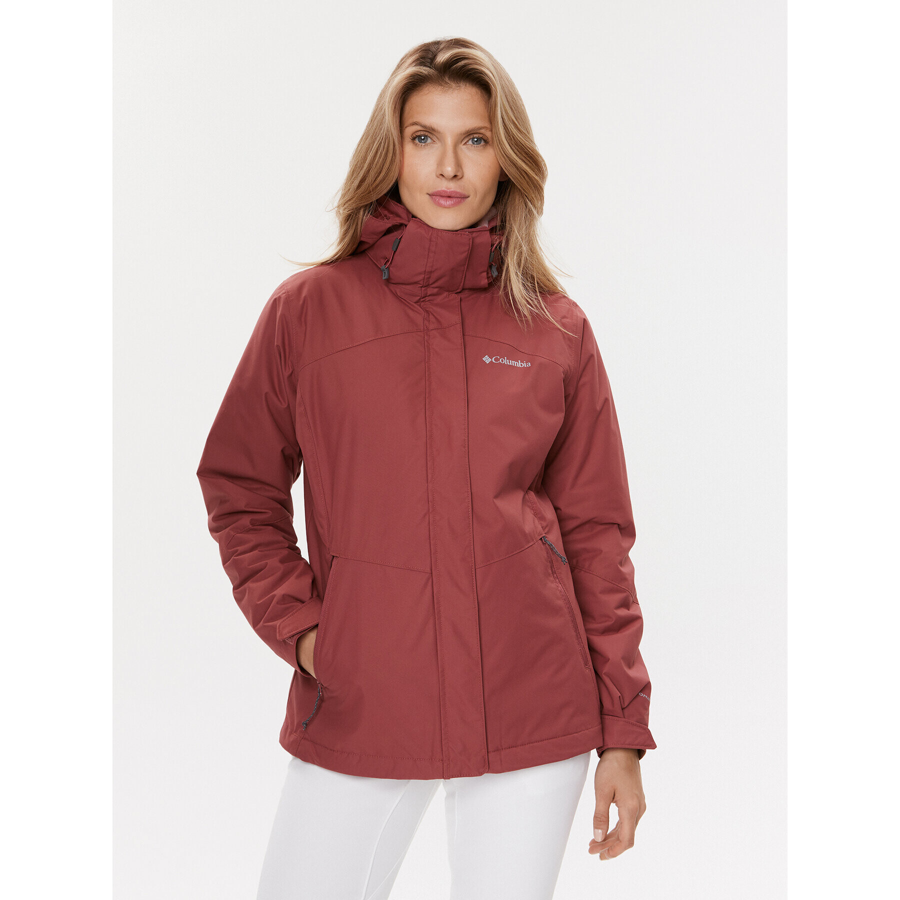 Columbia Geacă outdoor Bugaboo™ II Fleece Interchange Jacket Roșu Regular Fit - Pled.ro