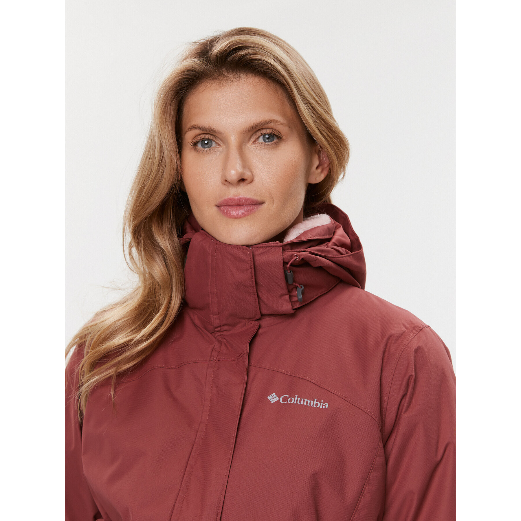 Columbia Geacă outdoor Bugaboo™ II Fleece Interchange Jacket Roșu Regular Fit - Pled.ro