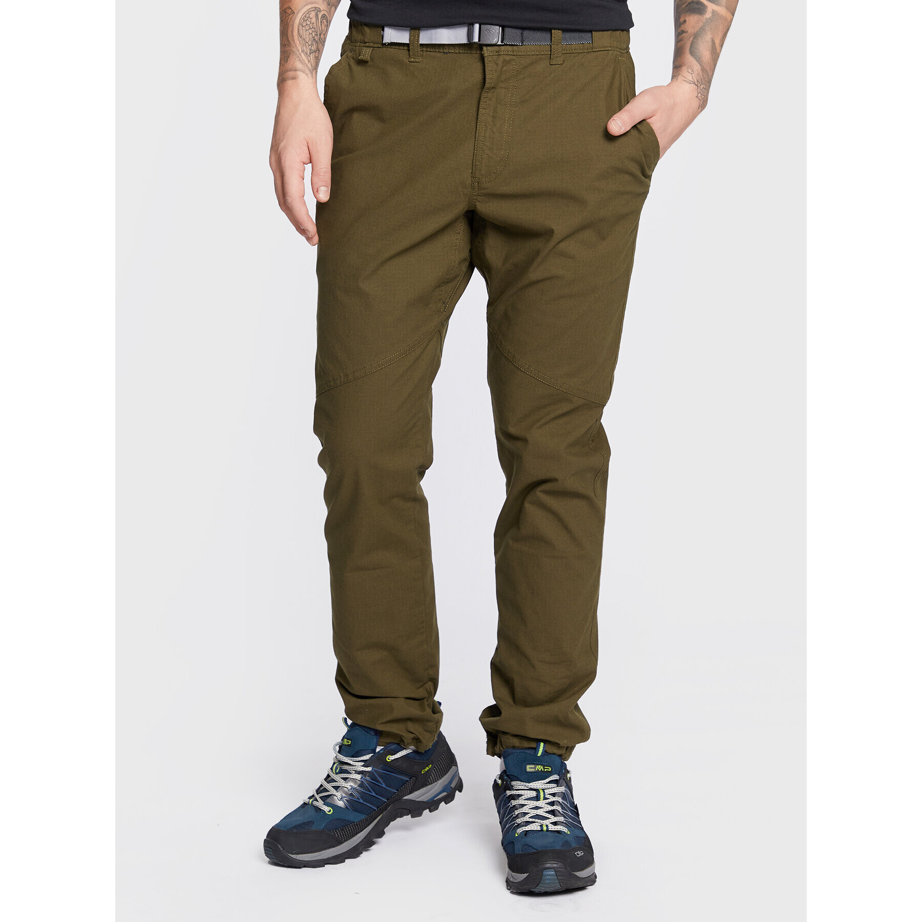 Columbia Pantaloni din material Wallowa 1955361 Verde Regular Fit - Pled.ro