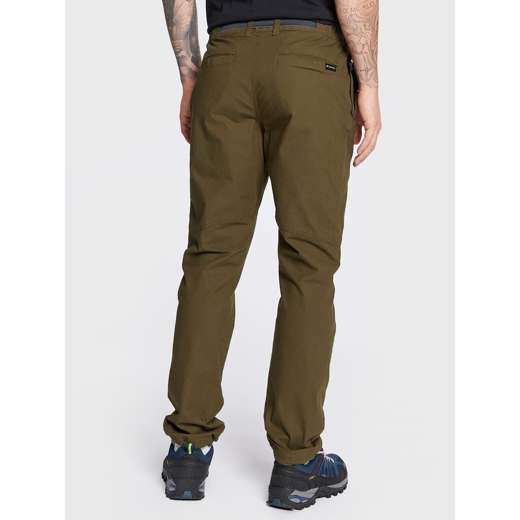 Columbia Pantaloni din material Wallowa 1955361 Verde Regular Fit - Pled.ro