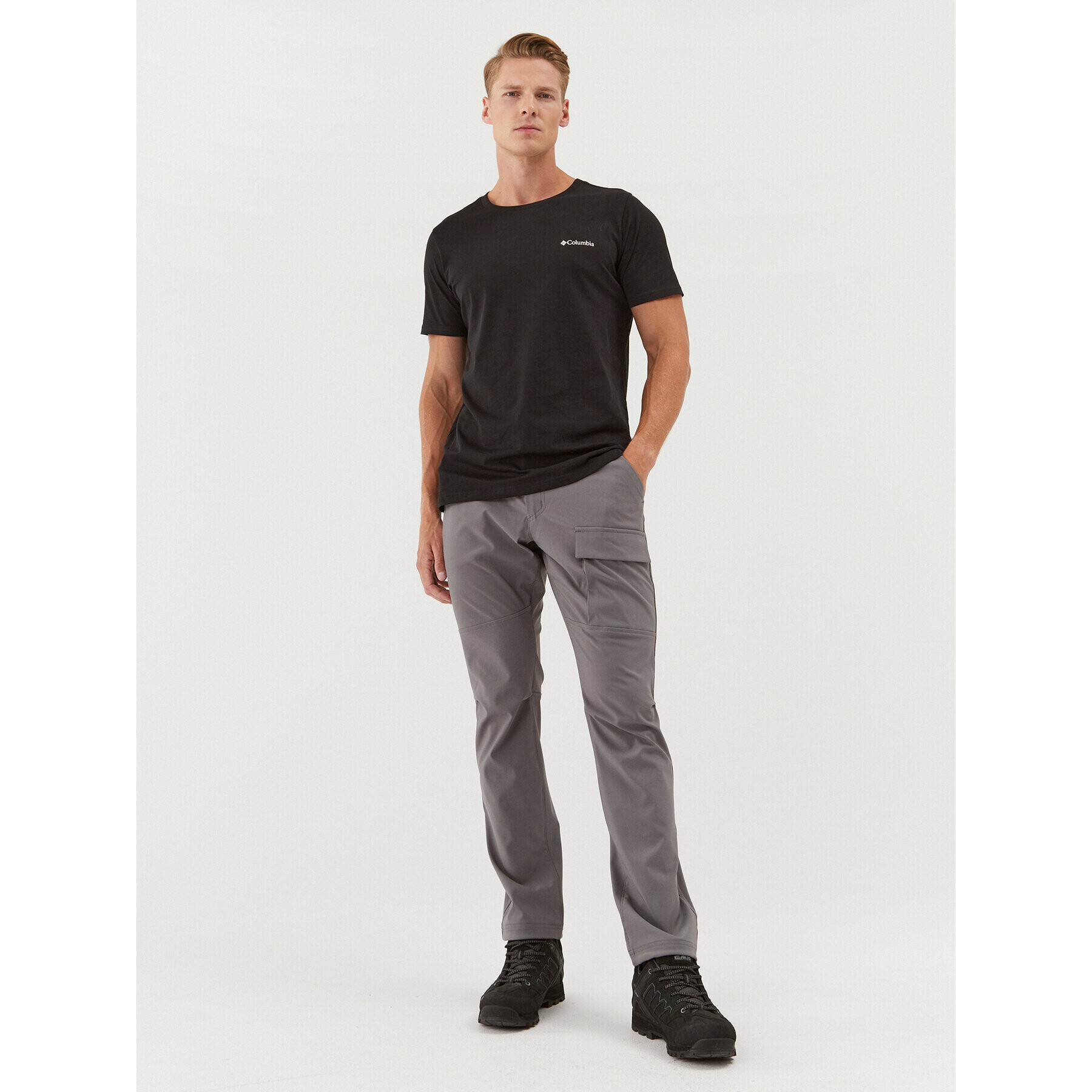 Columbia Pantaloni outdoor Maxtrail™ Midweight Warm Pant Gri Regular Fit - Pled.ro