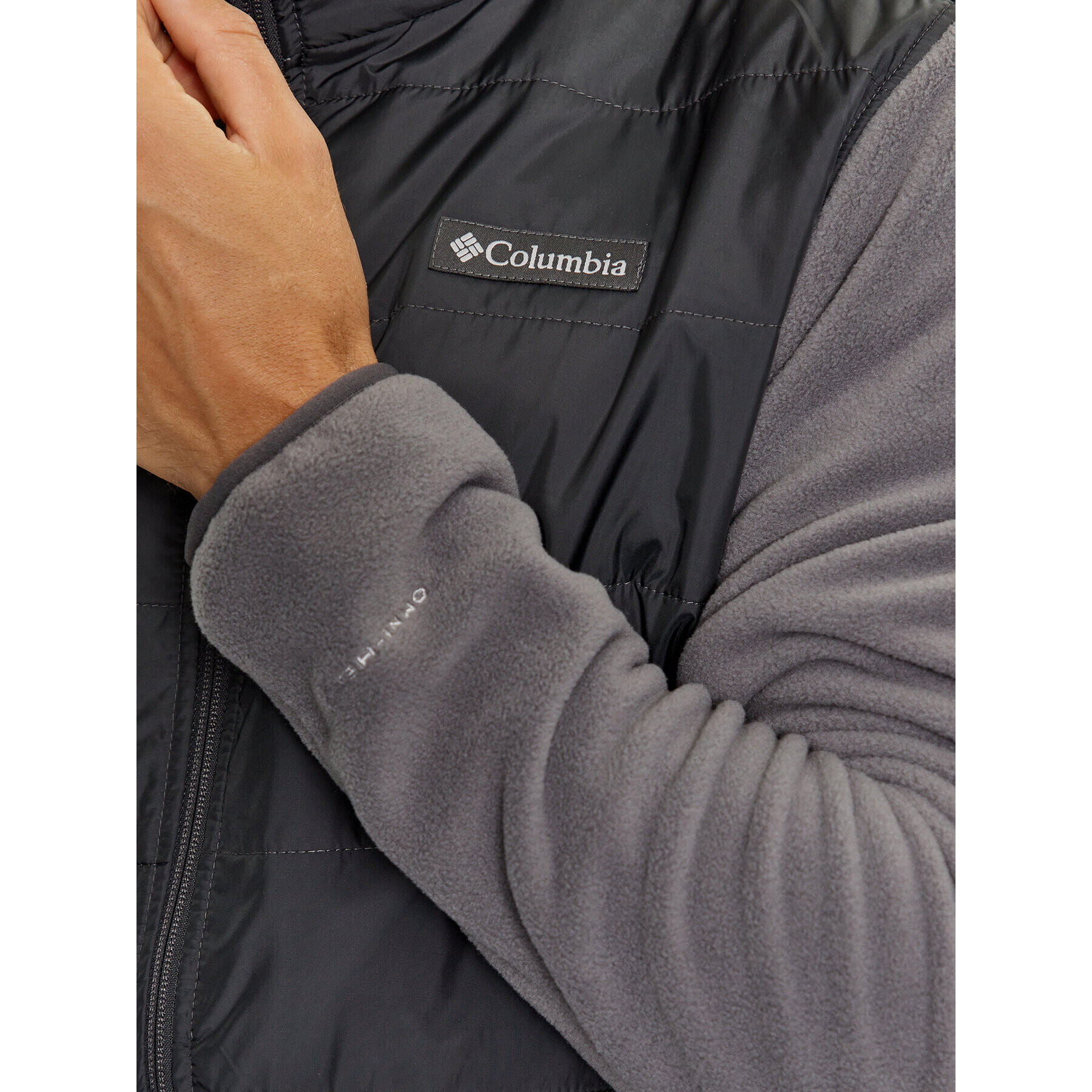 Columbia Polar Basin Butte™ Fleece Full Zip Gri Regular Fit - Pled.ro