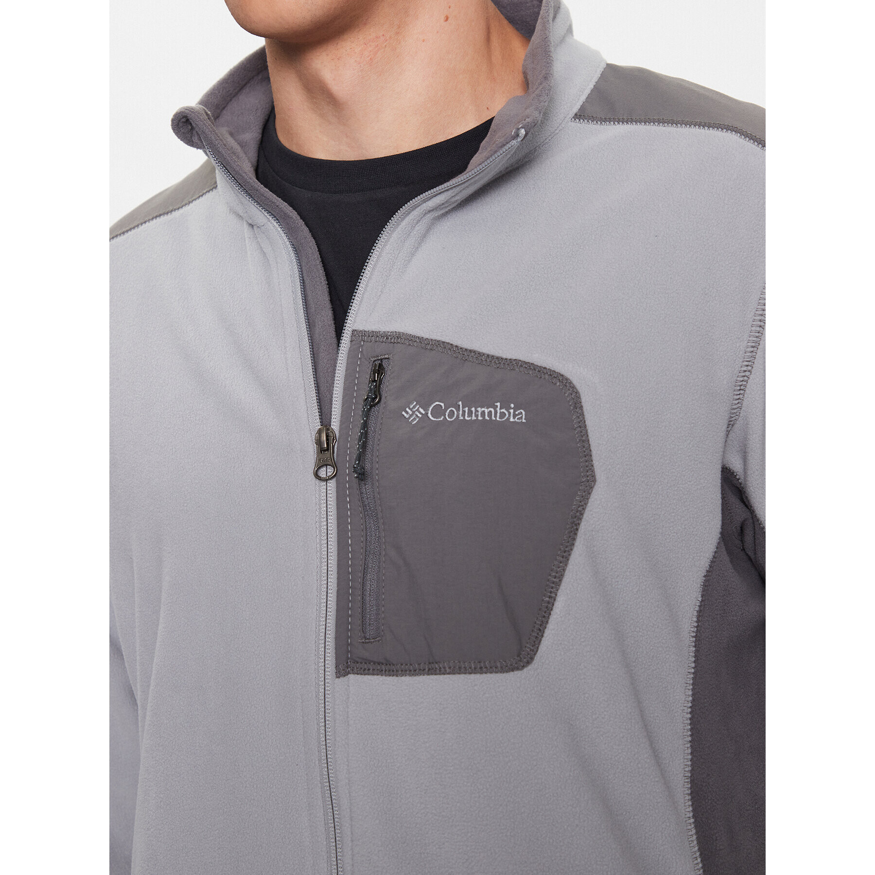 Columbia Polar Klamath Range™ Full Zip Gri Regular Fit - Pled.ro