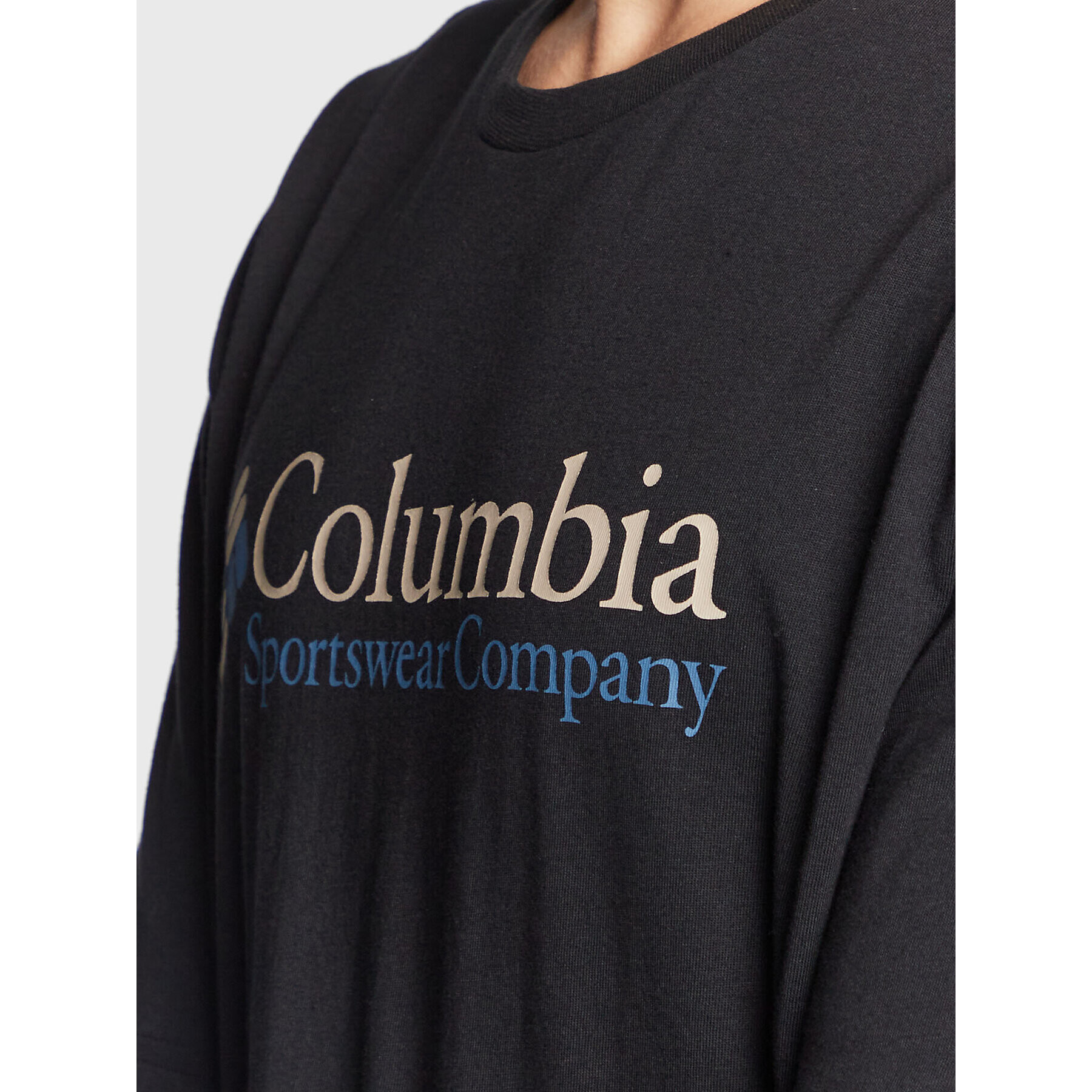 Columbia Tricou Csc BAsic Logo 1680053 Negru Regular Fit - Pled.ro