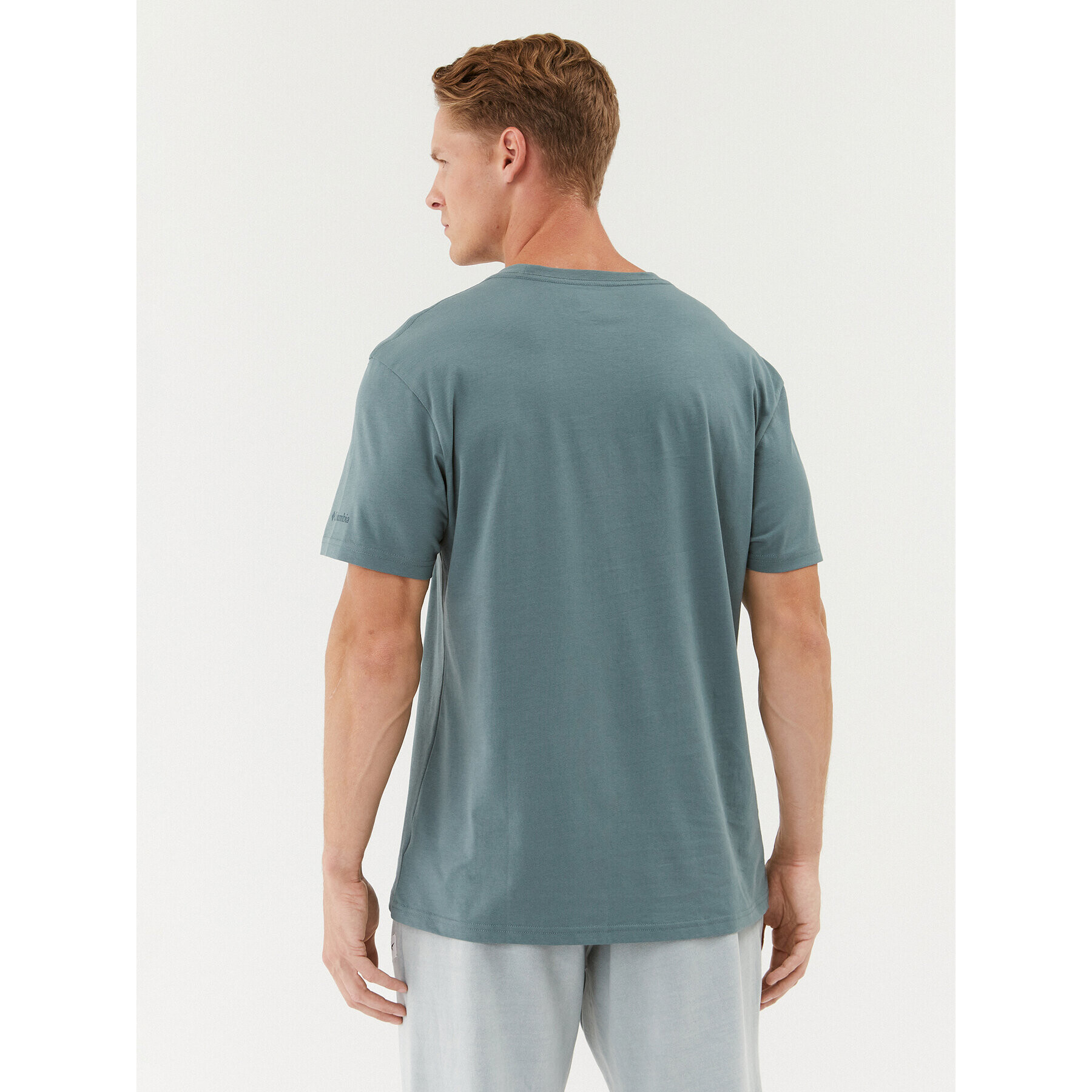 Columbia Tricou CSC Basic Logo™ Short Sleeve Verde Regular Fit - Pled.ro