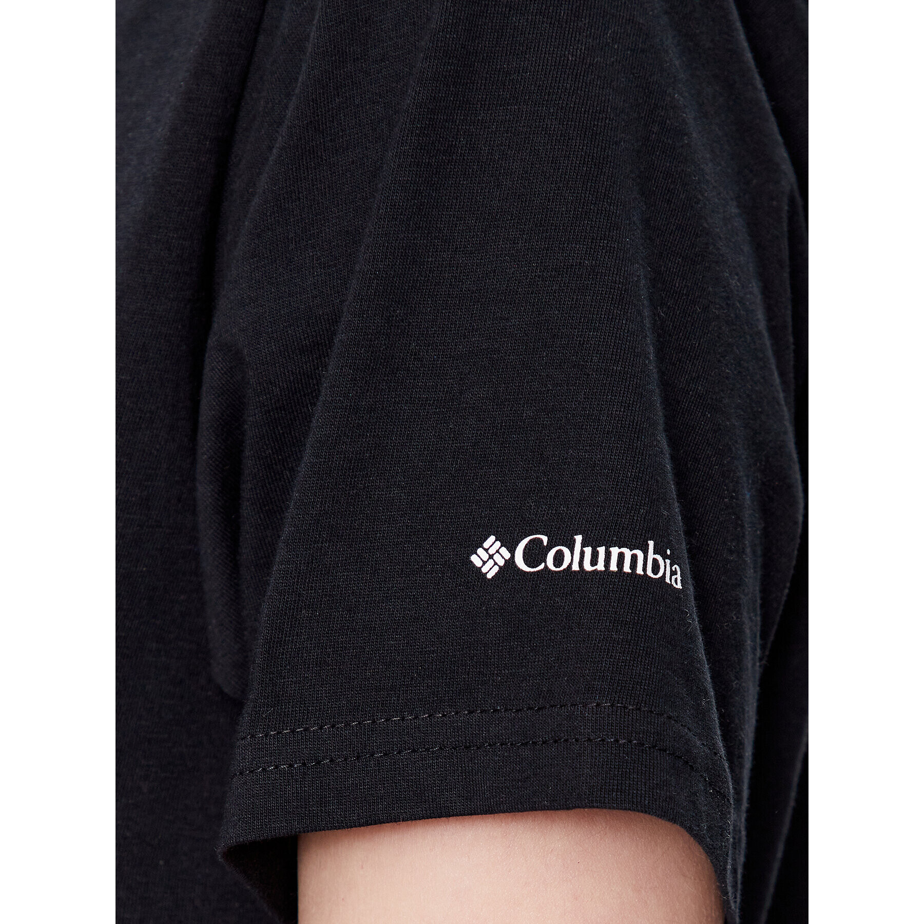 Columbia Tricou North Casades 1930051 Negru Cropped Fit - Pled.ro