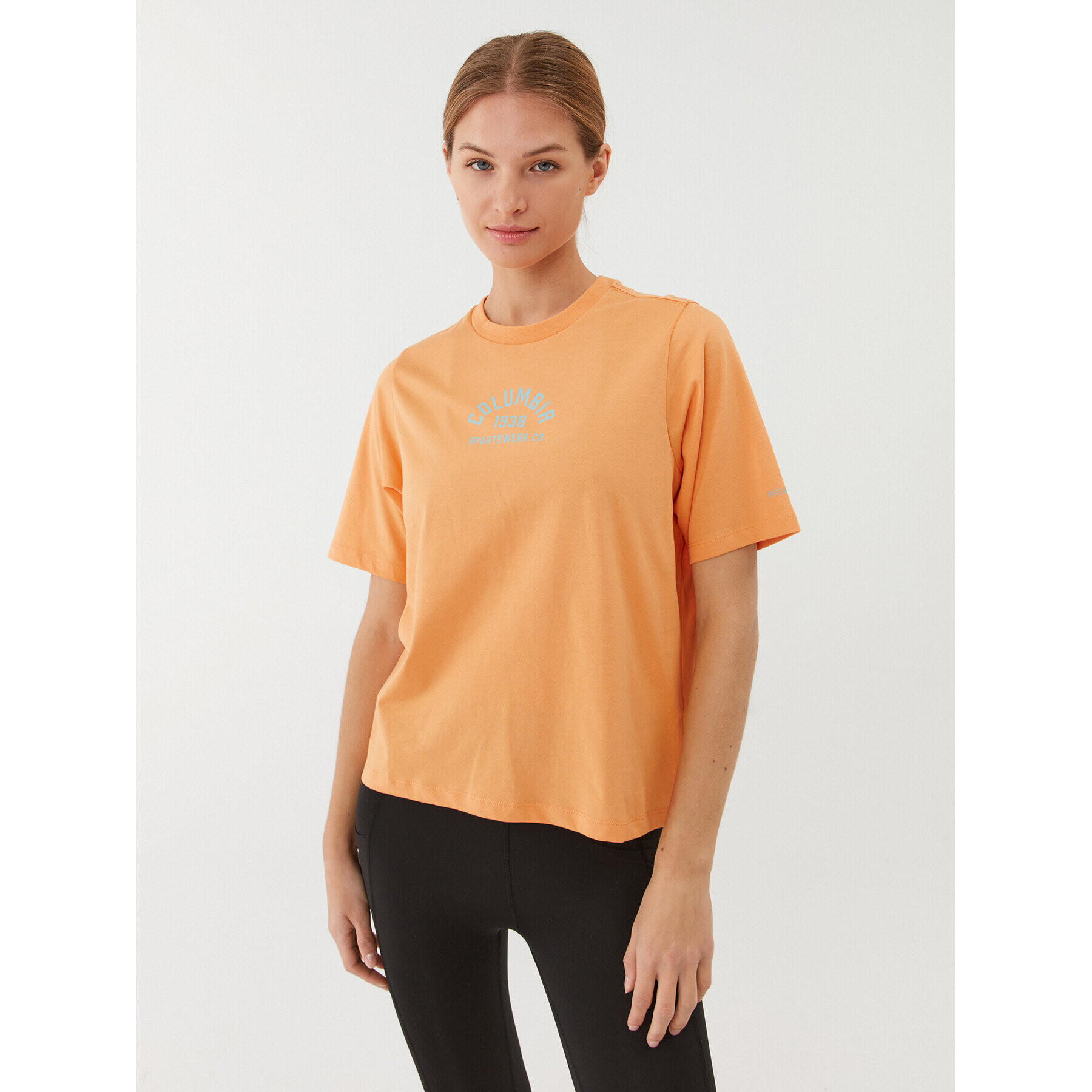 Columbia Tricou North Cascades™ Relaxed Tee Portocaliu Regular Fit - Pled.ro