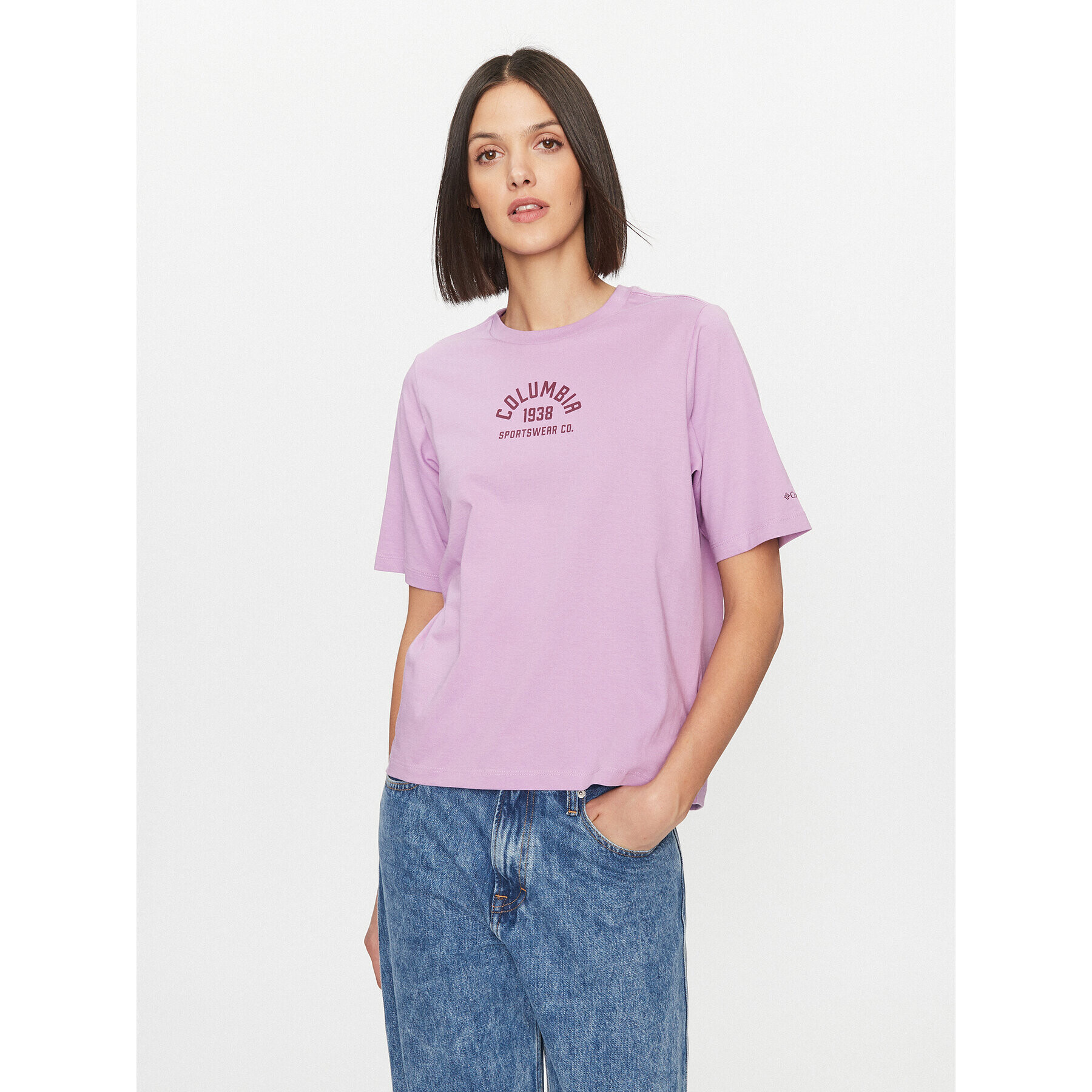 Columbia Tricou North Cascades™ Relaxed Tee Violet Regular Fit - Pled.ro