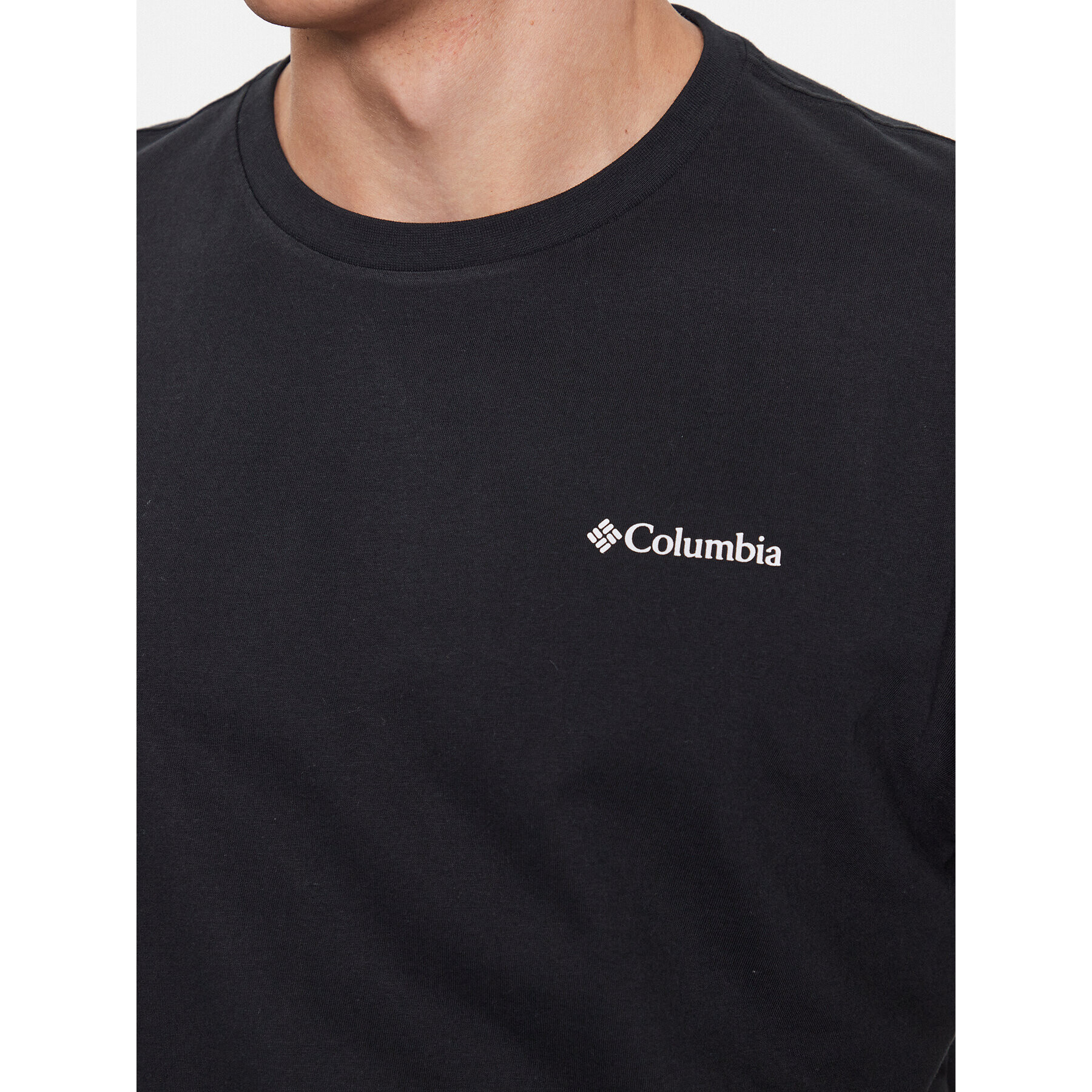 Columbia Tricou North Cascades™ Short Sleeve Tee Negru Regular Fit - Pled.ro